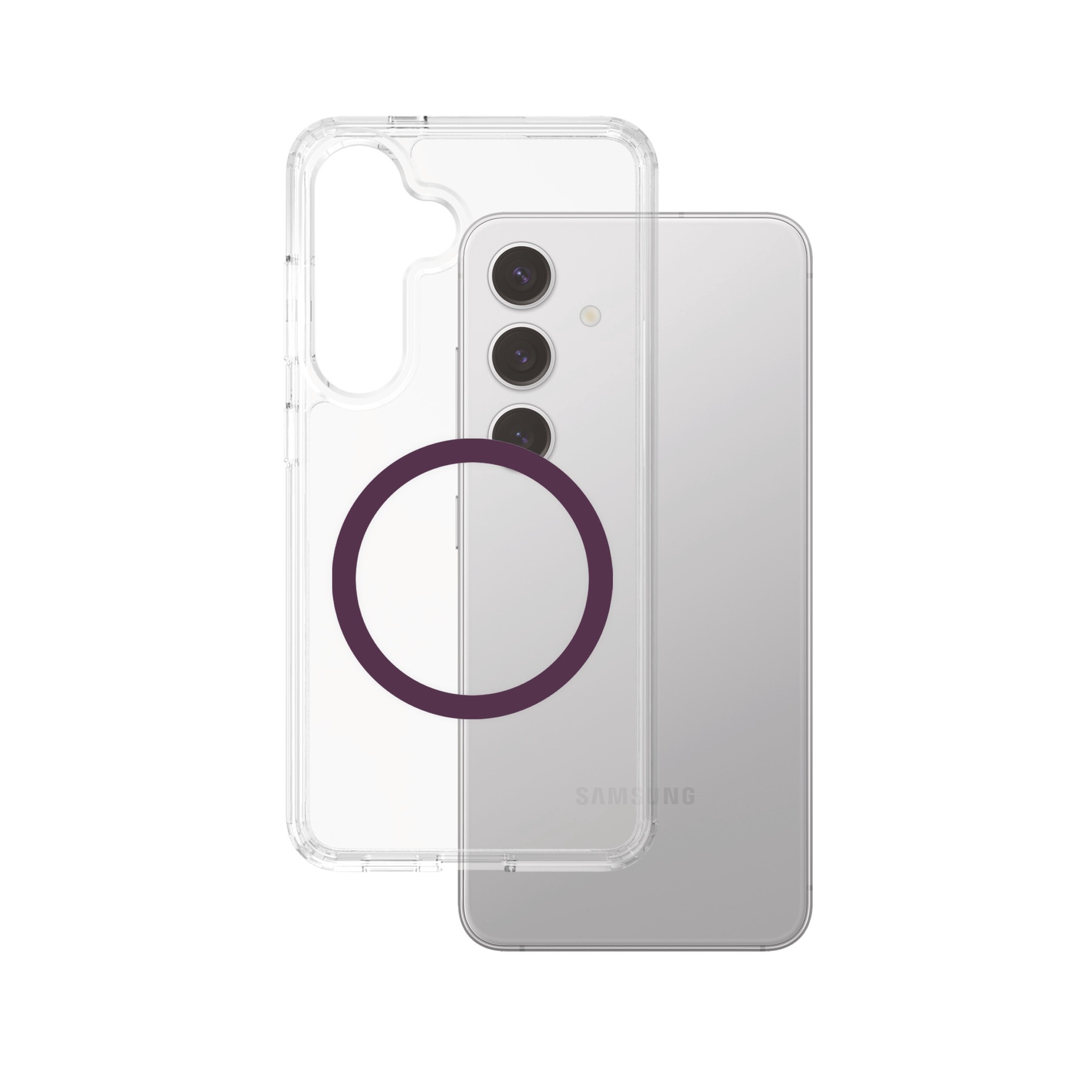 CARE by PanzerGlass Handyhülle »Magnetic QI Compatible Urban Combat Case für Samsung Galaxy S25«, Backcover, Schutzhülle, Handyschutzhülle, Case, Schutzcase, stoßfest