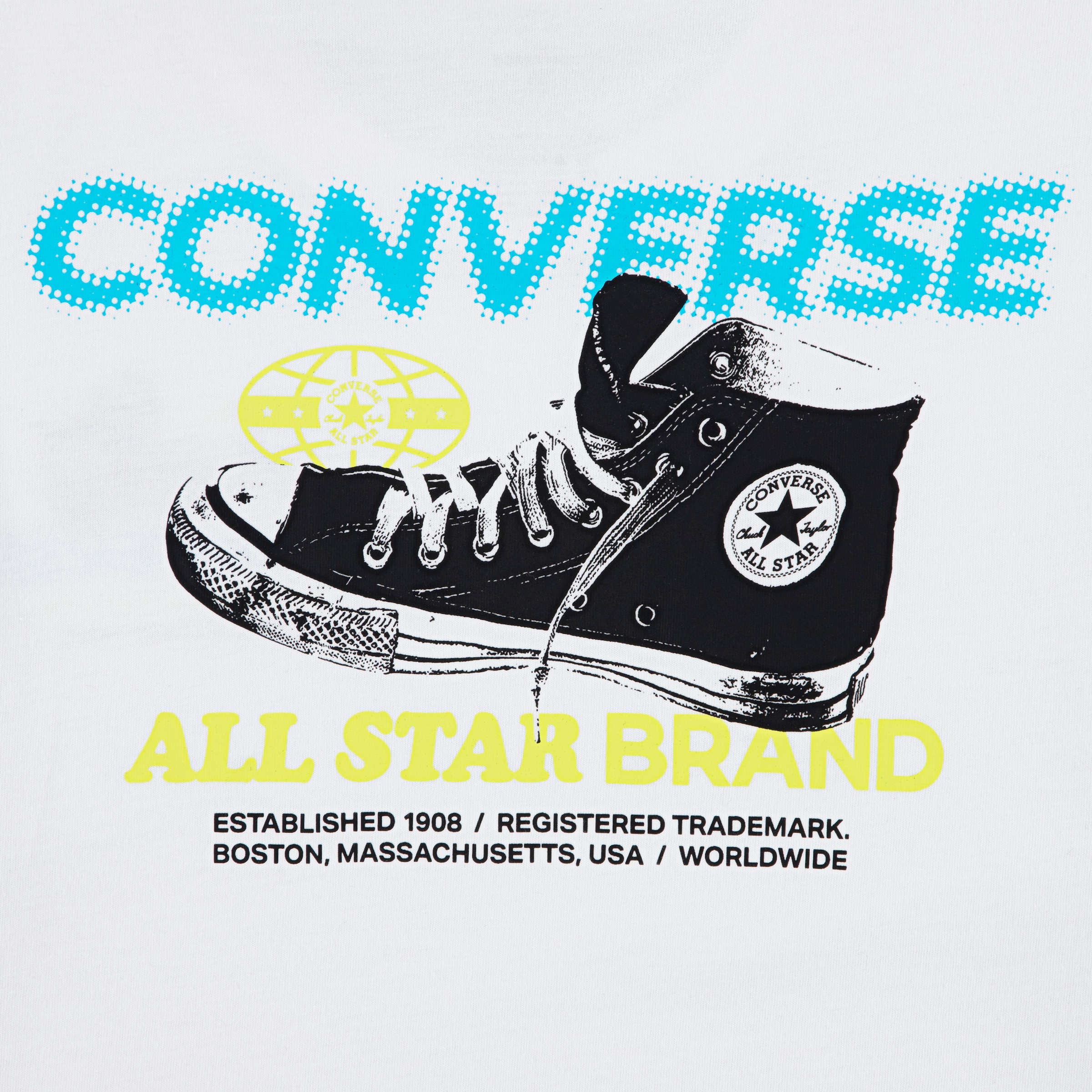 Converse T-Shirt »CNVB FRONTBACK TEXTURE SNKR TE« für vielseitige Aktivitäten, für Sportmode und Streetwear