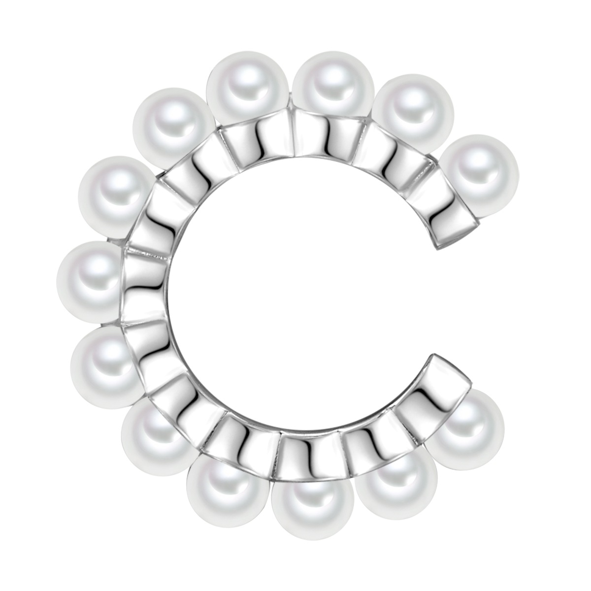 Glanzstücke München Ohrklemme »GSM185« aus Sterling Silber