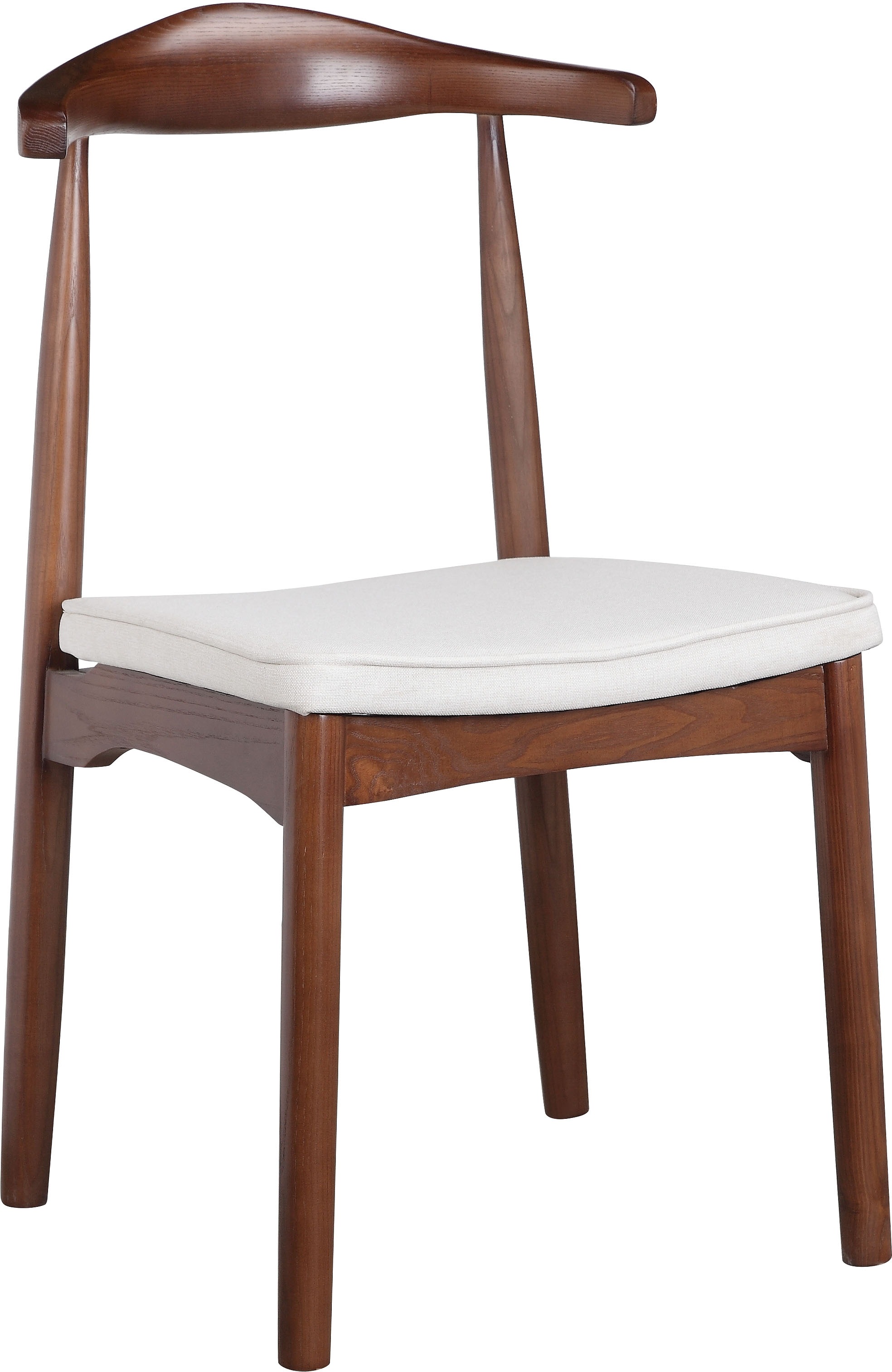 LeGer Home by Lena Gercke Esszimmerstuhl »Rianne«, (Set), 2 St., Gestellrahmen aus massivem Eschenholz, Sitzfläche mit Webstoffkissen