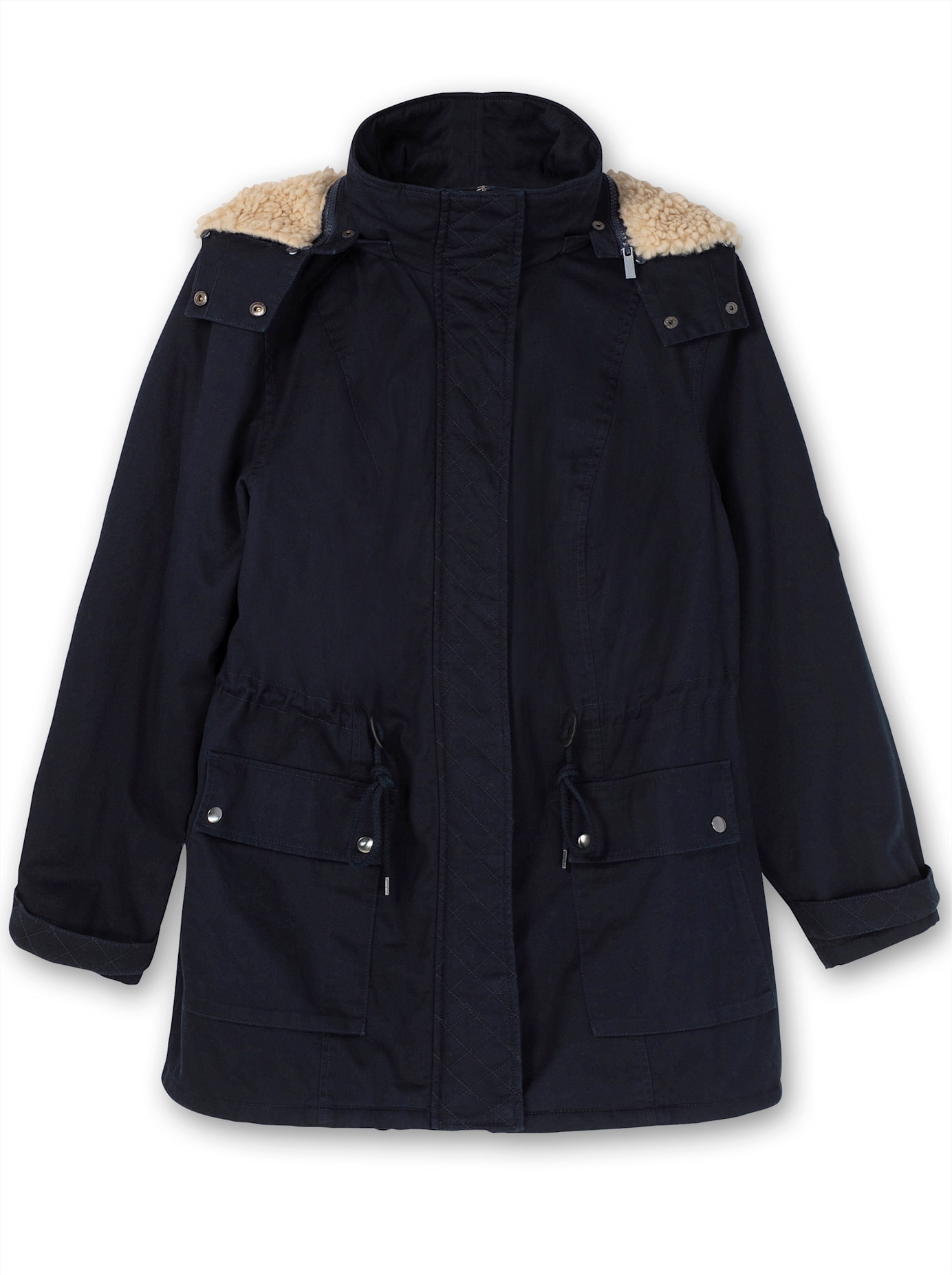 Sheego Parka, mit Kapuze