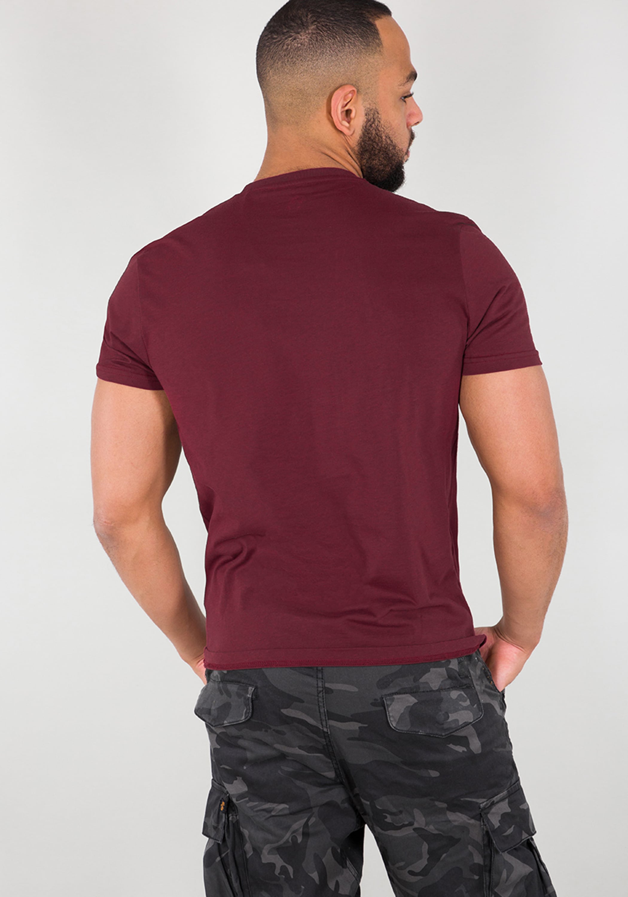 Alpha Industries T-Shirt »Alpha Industries Men - T-Shirts Basic T-Shirt SL«