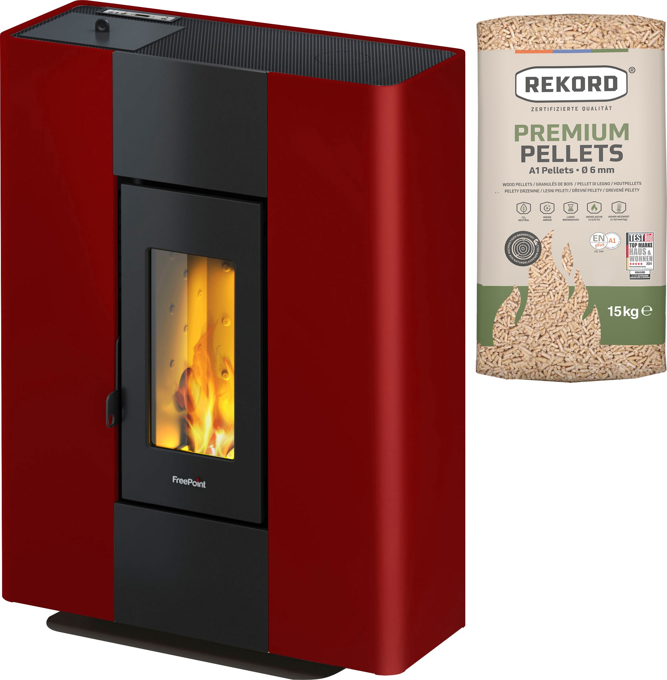 Freepoint Pelletofen »Roxy Stand«