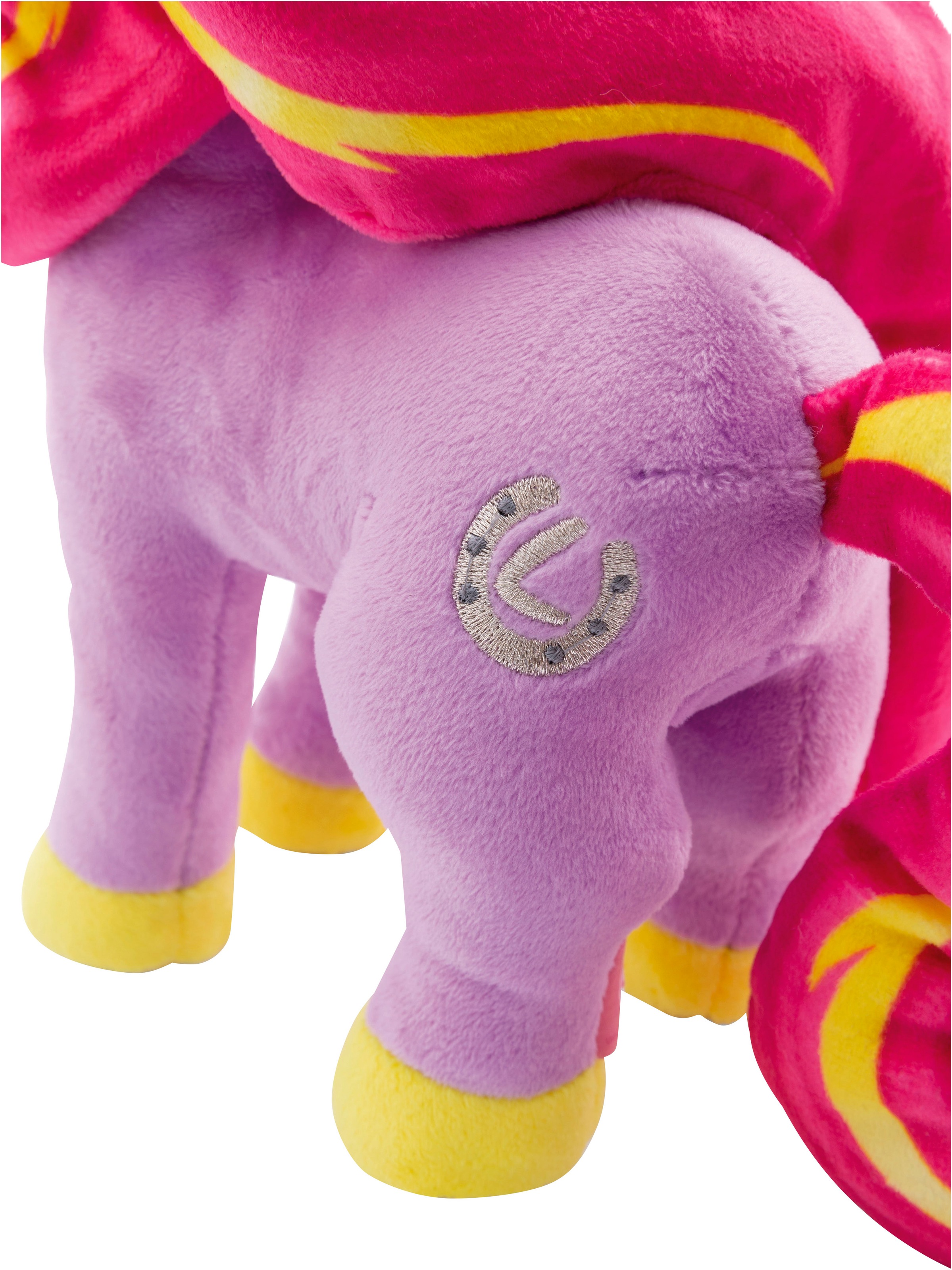 Nici Kuscheltier »Lissy PONY, Einhorn Mandy lila-pink, 22 cm«, stehend