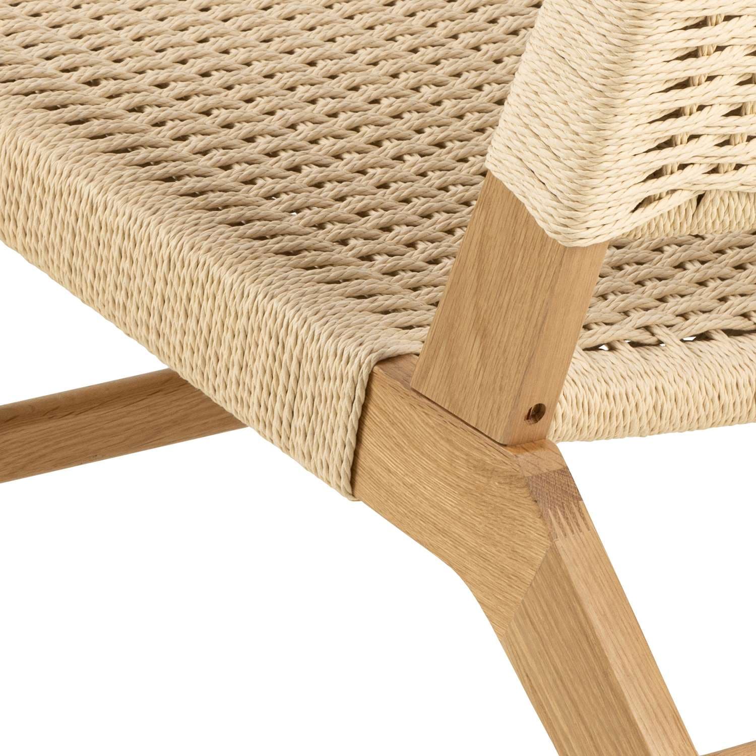 ACTONA GROUP Loungesessel »Carson« Eiche, minimalistischer Stil, erhältlich in zwei Farben