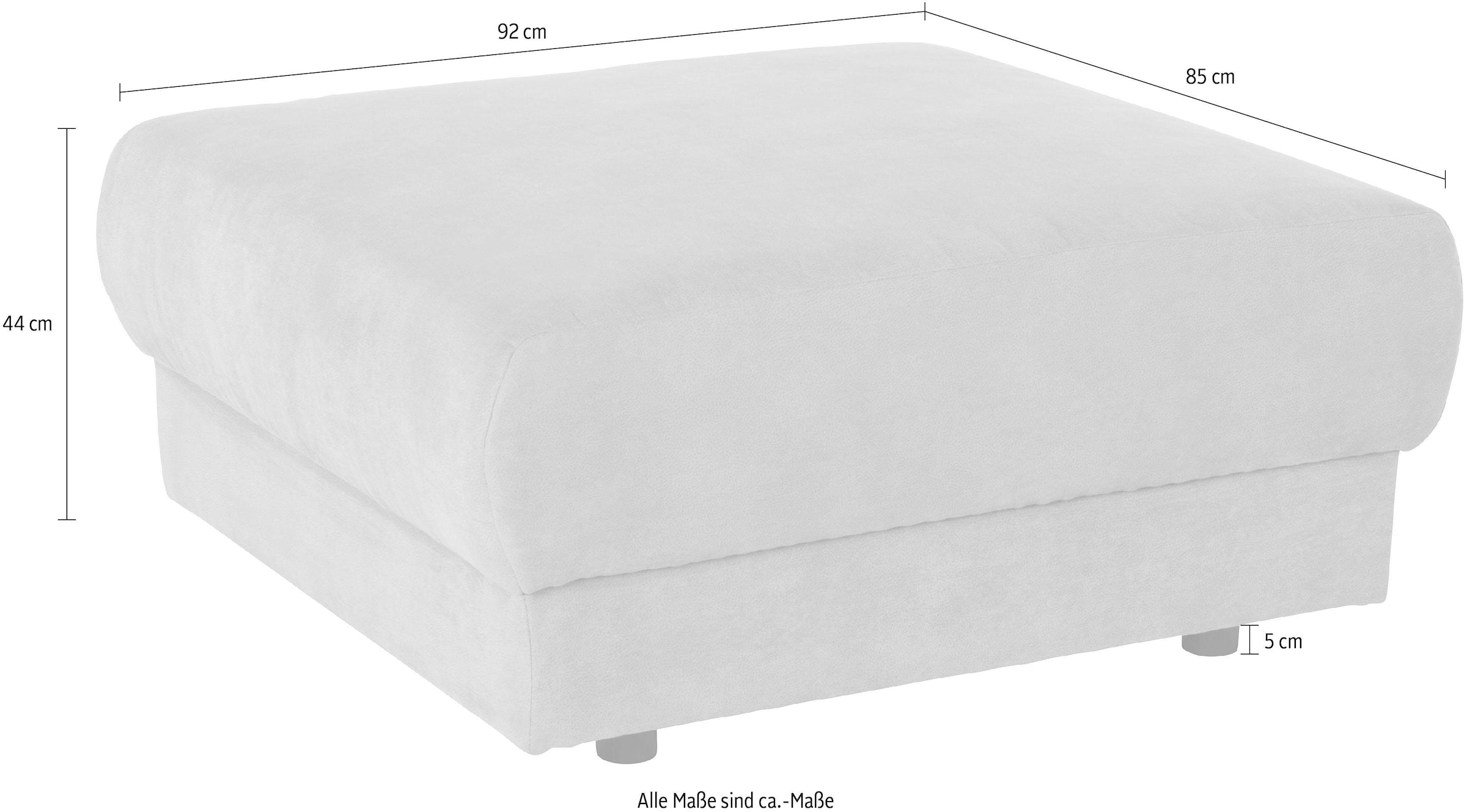 OTTO home Hocker »Hobro« in 3 Bezugsstoffen und vielen Farben, Design by Morten Georgsen