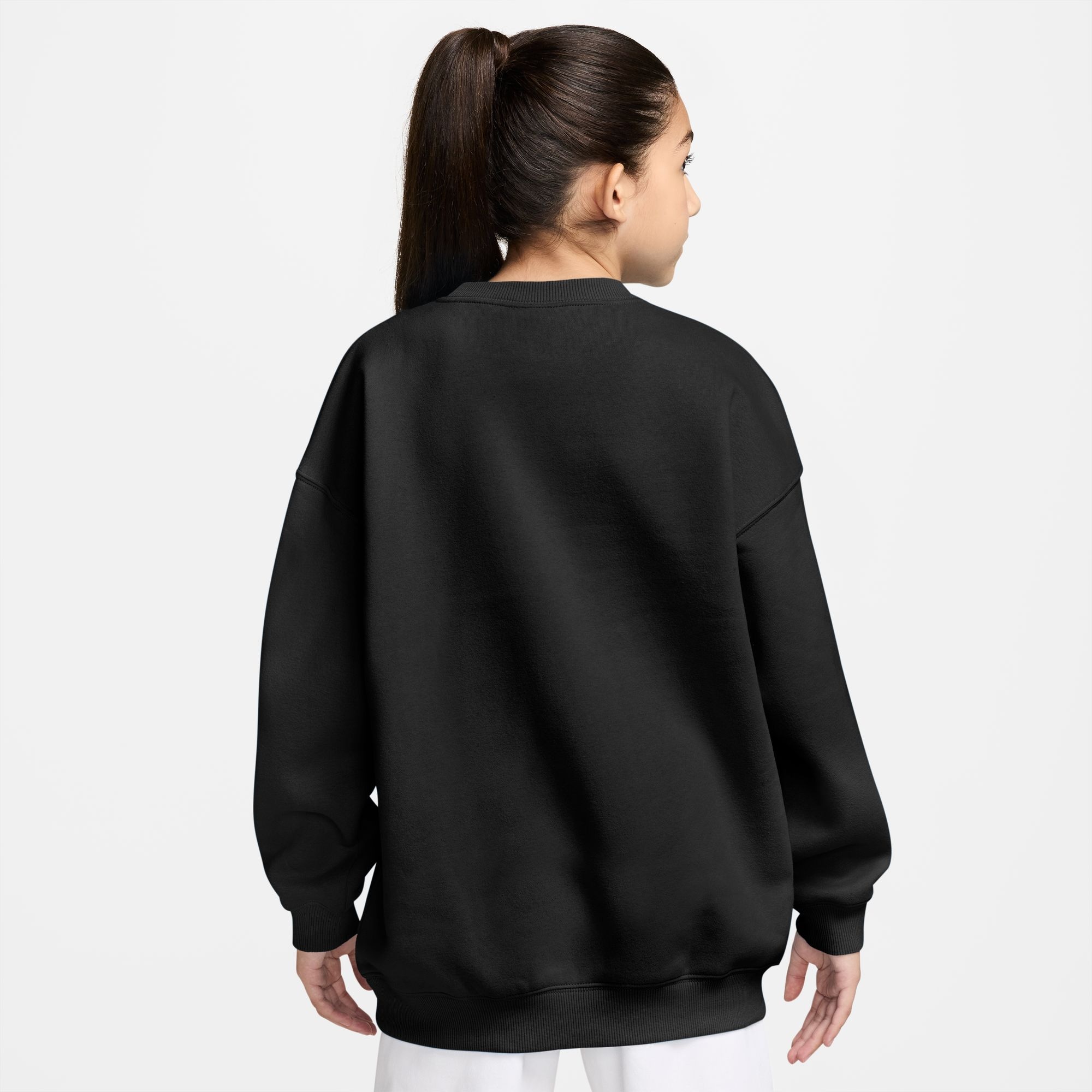 Nike Sportswear Sweatshirt »G NSW STUDIO FLC OS CRW LBR«, für Mädchen und Jugendliche
