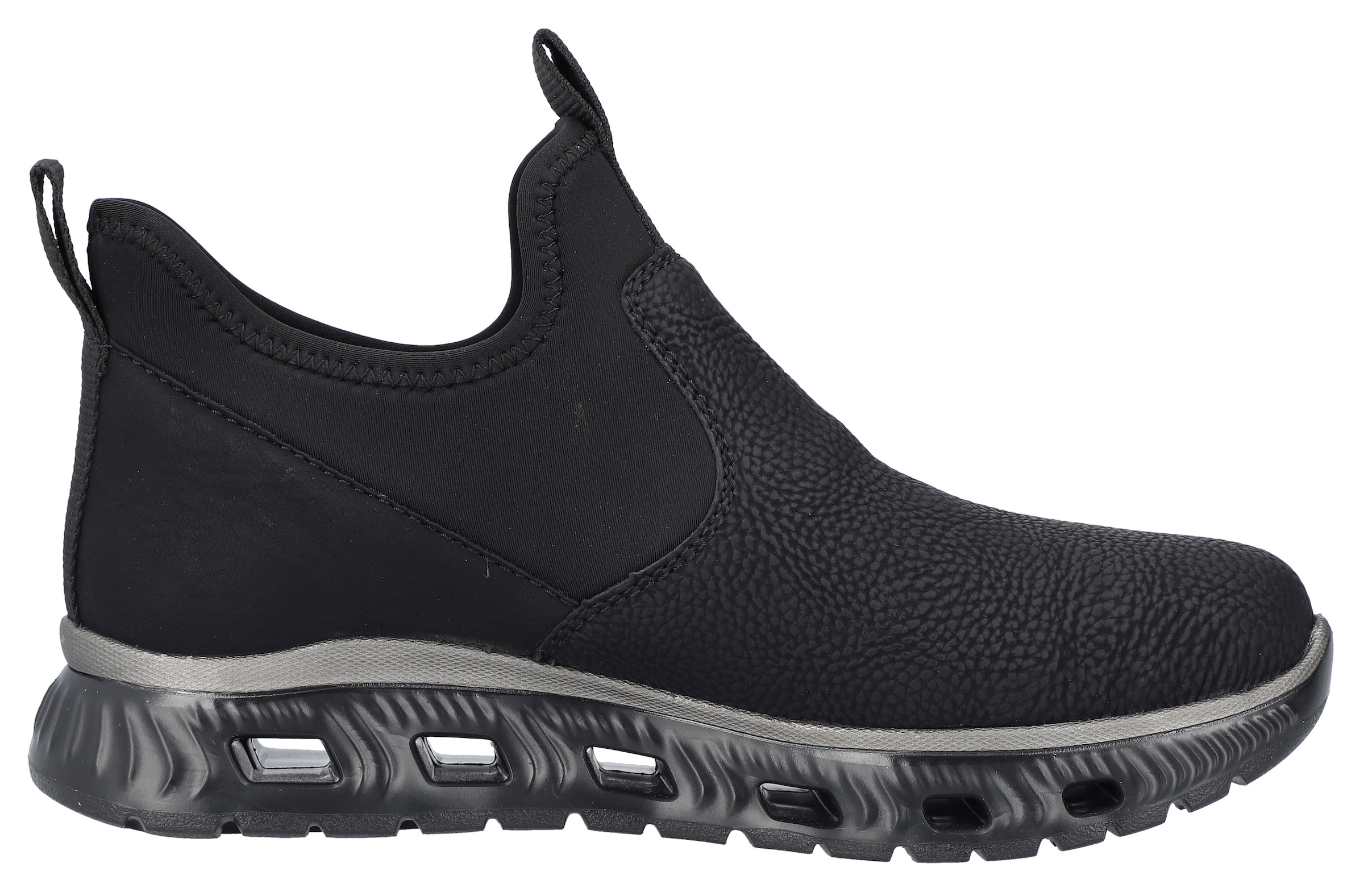 RIEKER Sport Schlupfboots, High-Top-Sneaker, Schlupfboots mit elastischem Schaft