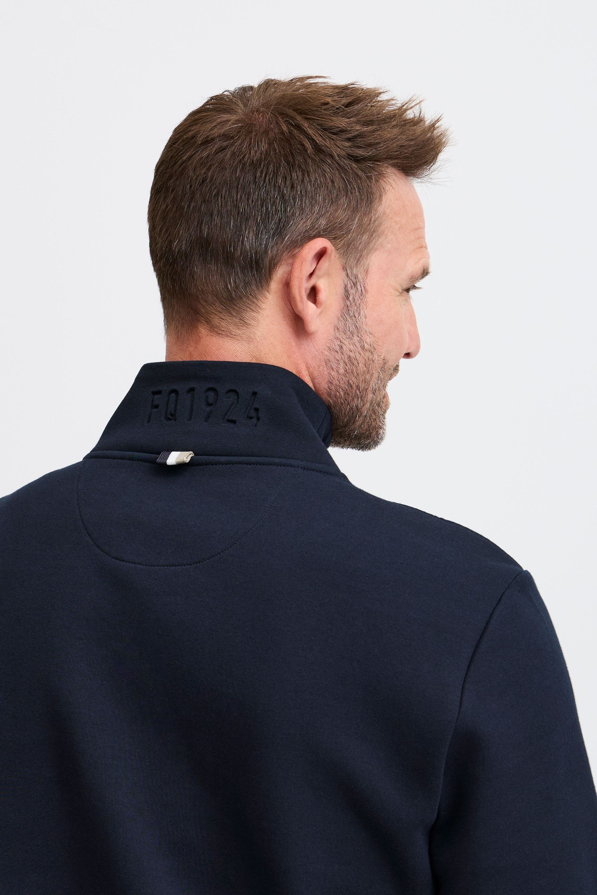 FQ1924 Troyer »Troyer FQWILLIAM zipneck sweatshirt«