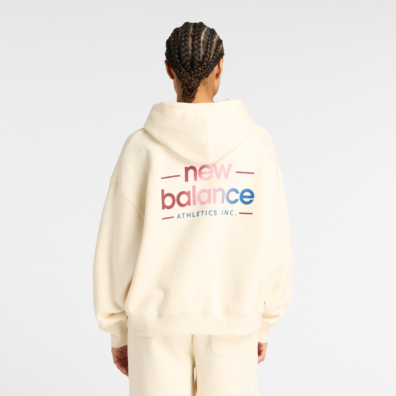New Balance Kapuzensweatshirt »Reimagined Fleece Oversized Hoodie«