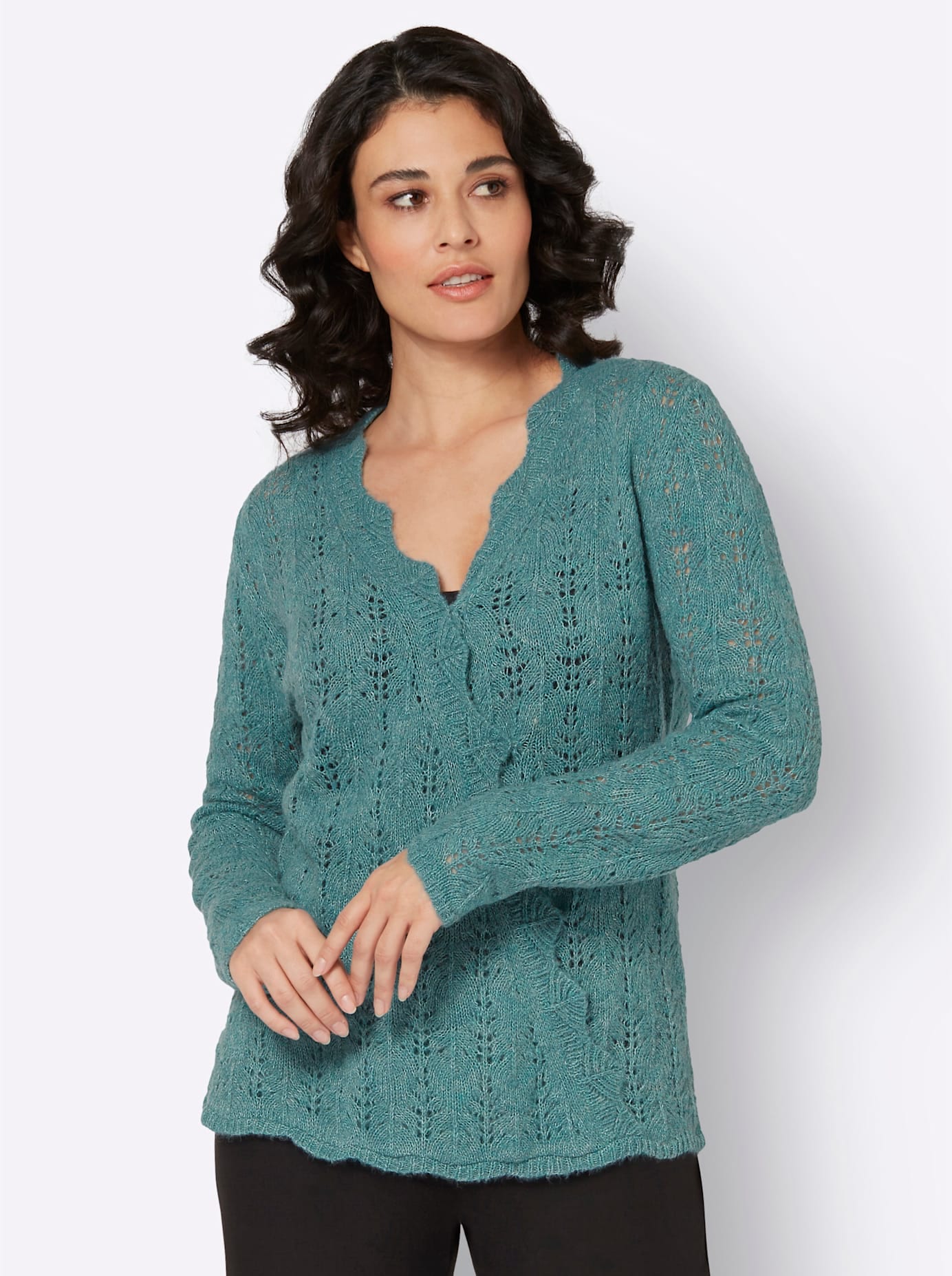 Strickpullover »Wollmix-Pullover«