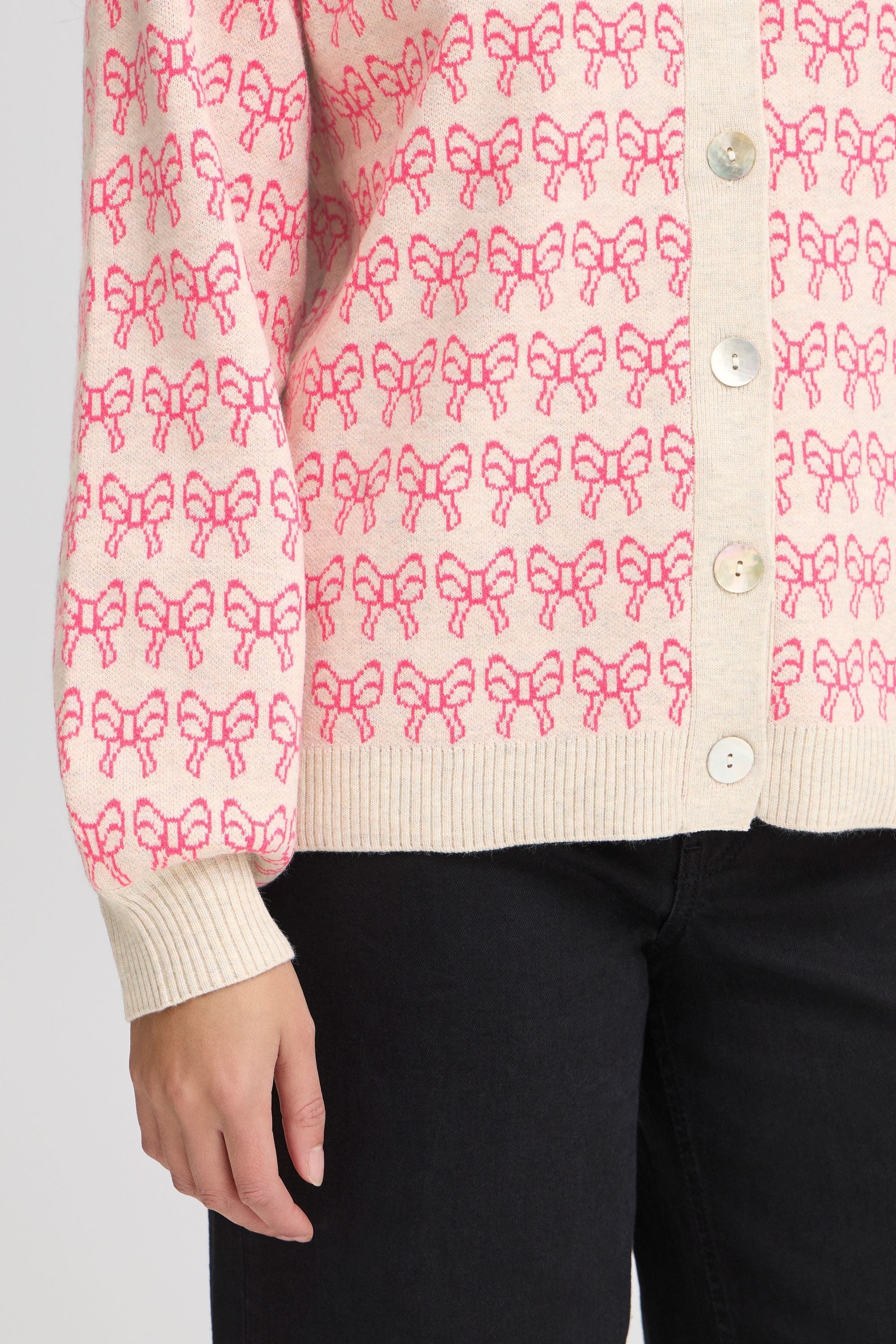 Ichi Strickweste »Strickjacke IHBRIELLE CA3«, (1 tlg.)