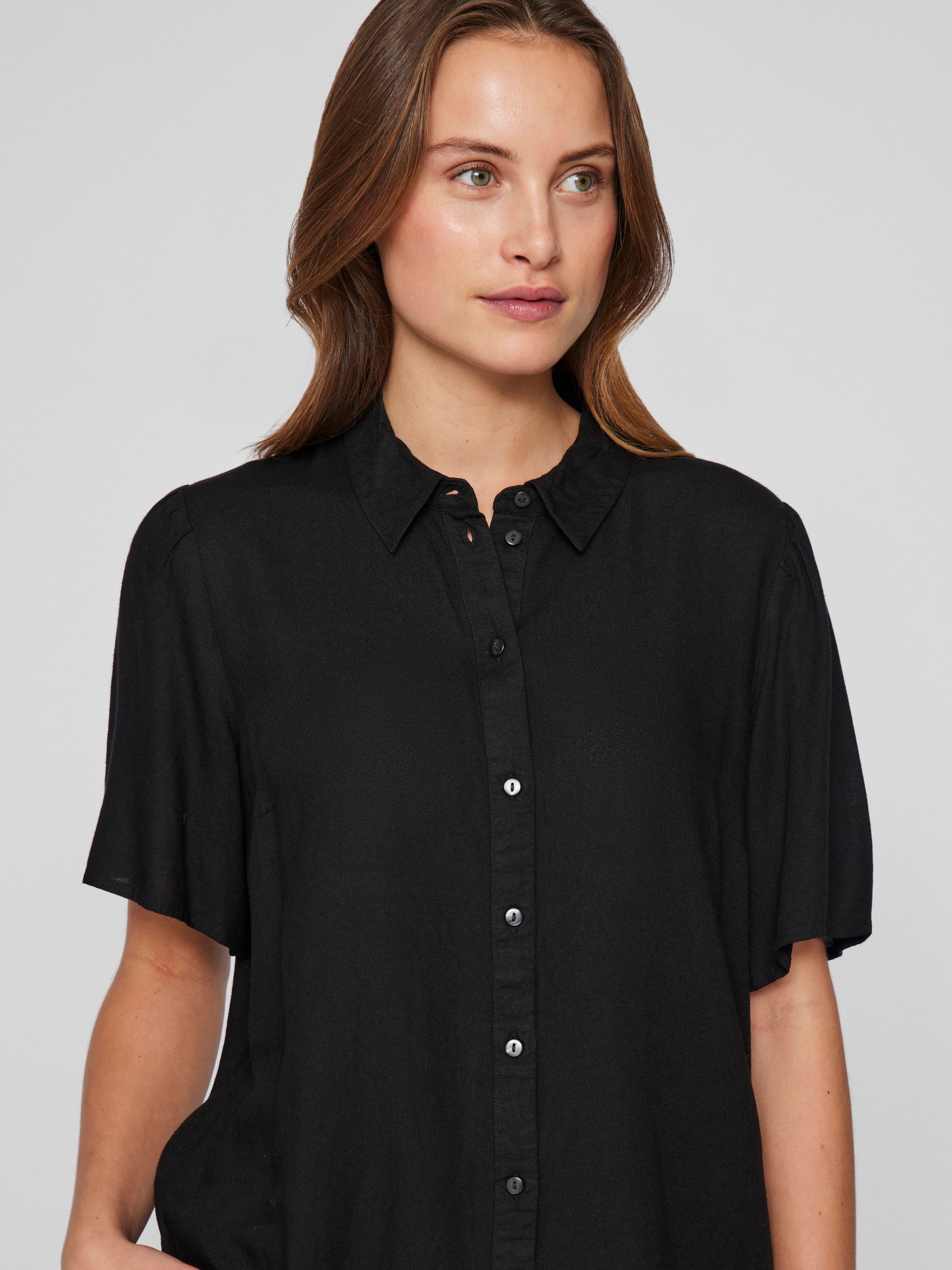 Vila Kurzarmbluse »VIPRICIL S/S NEW SHIRT - NOOS«