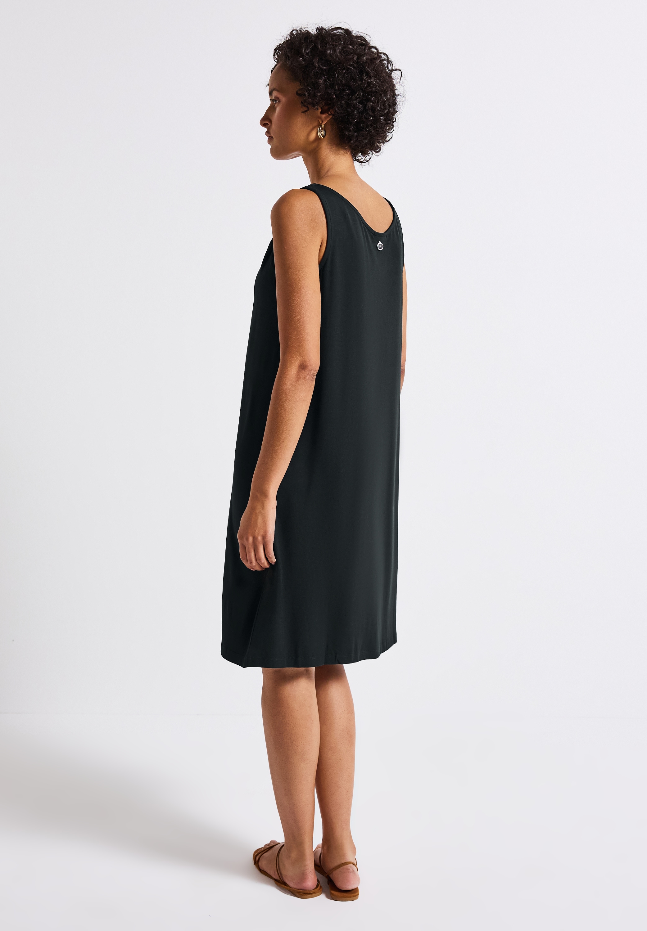 STREET ONE Shirtkleid, mit Knotendetail, ärmellos