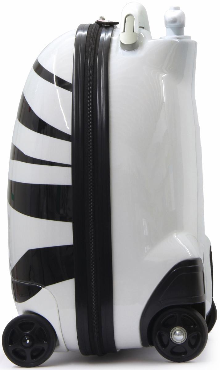 Jamara Kinderkoffer »Zebra«, 4 Rollen, mit 2,4 GHz Fernsteuerung