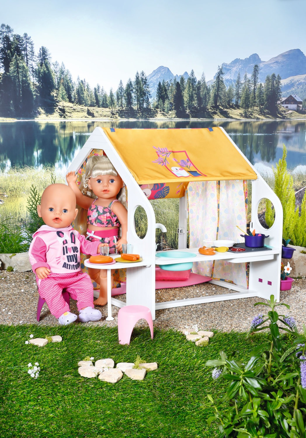 Baby Born Puppenhaus »Weekend Haus«, mit Licht- und Soundeffekten