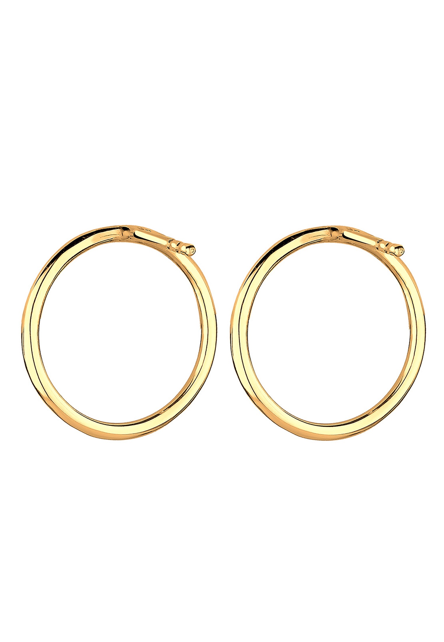 Elli Paar Ohrstecker »Ohrringe Basic Kreis Geo Trend 925 Sterling Silber«