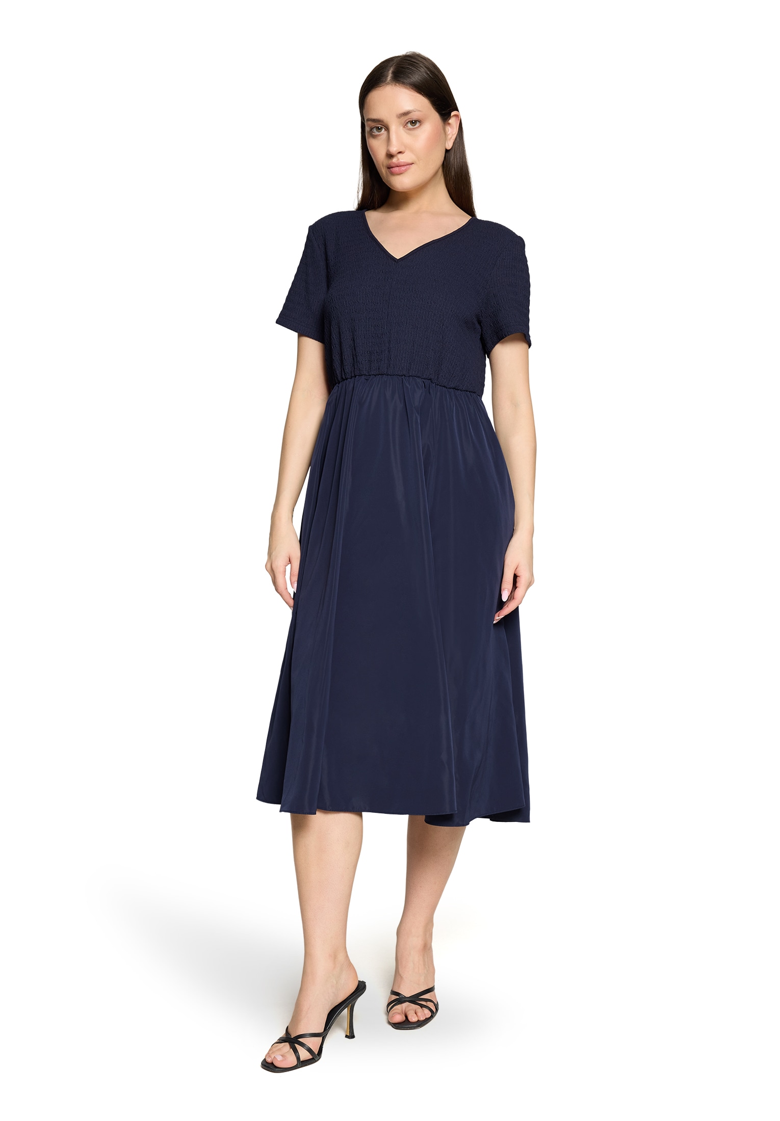 Cartoon Midikleid »Midikleid mit Eingrifftaschen«