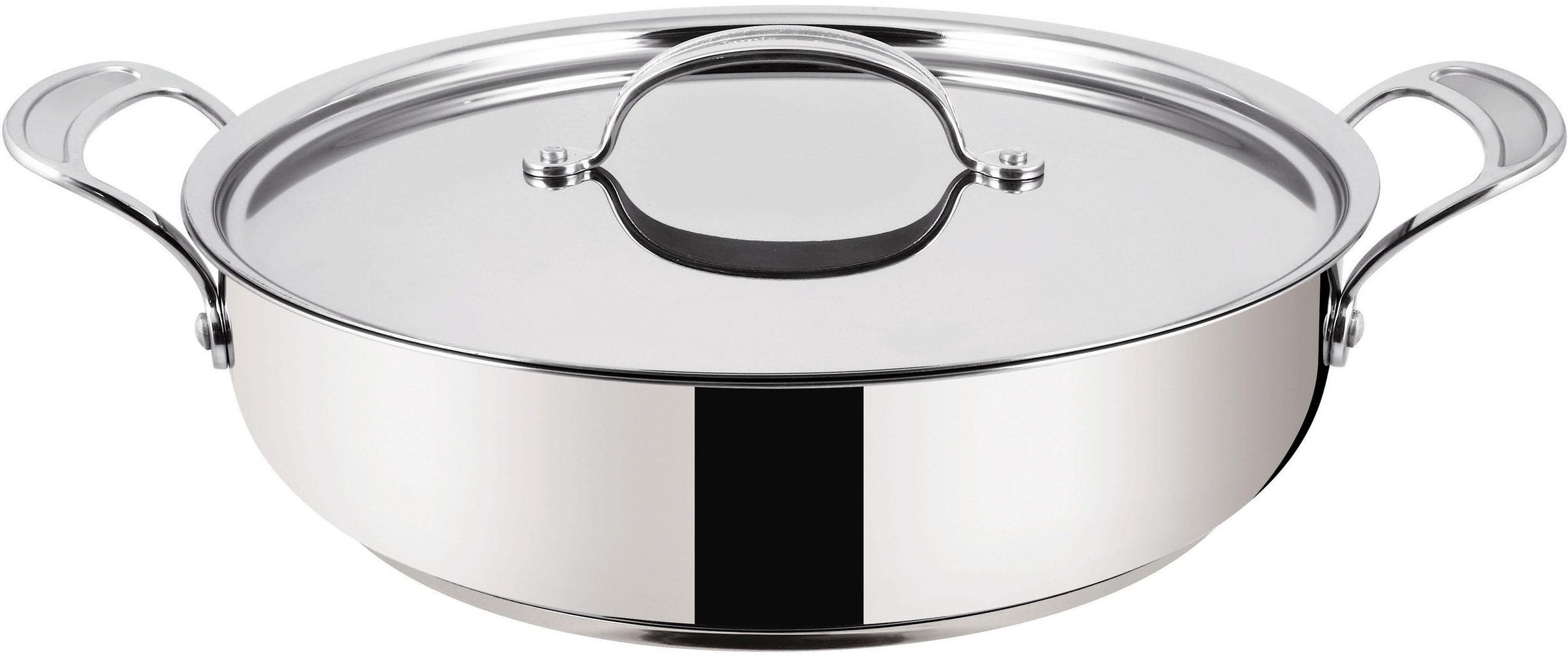 Tefal Servierpfanne »Premium Inox Induction Wave«, Edelstahl, (1 tlg.), Induktion