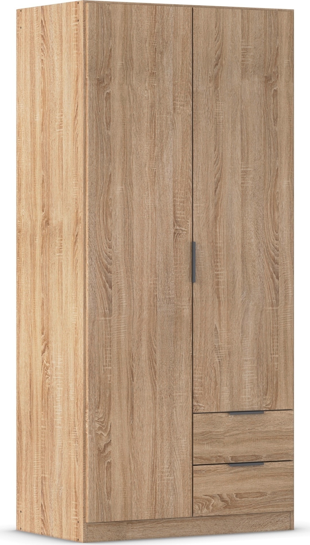 rauch Kleiderschrank »Drehtürenschrank Schrank Garderobe Ankleide Schlafzimmer LAGOA« 3 verschiedene Ausstattungen BASIC/CLASSIC/PREMIUM (inkl. SOFT-CLOSE),  mit geräumigen Schubladen, optional mit Aufsatz MADE IN GERMANY