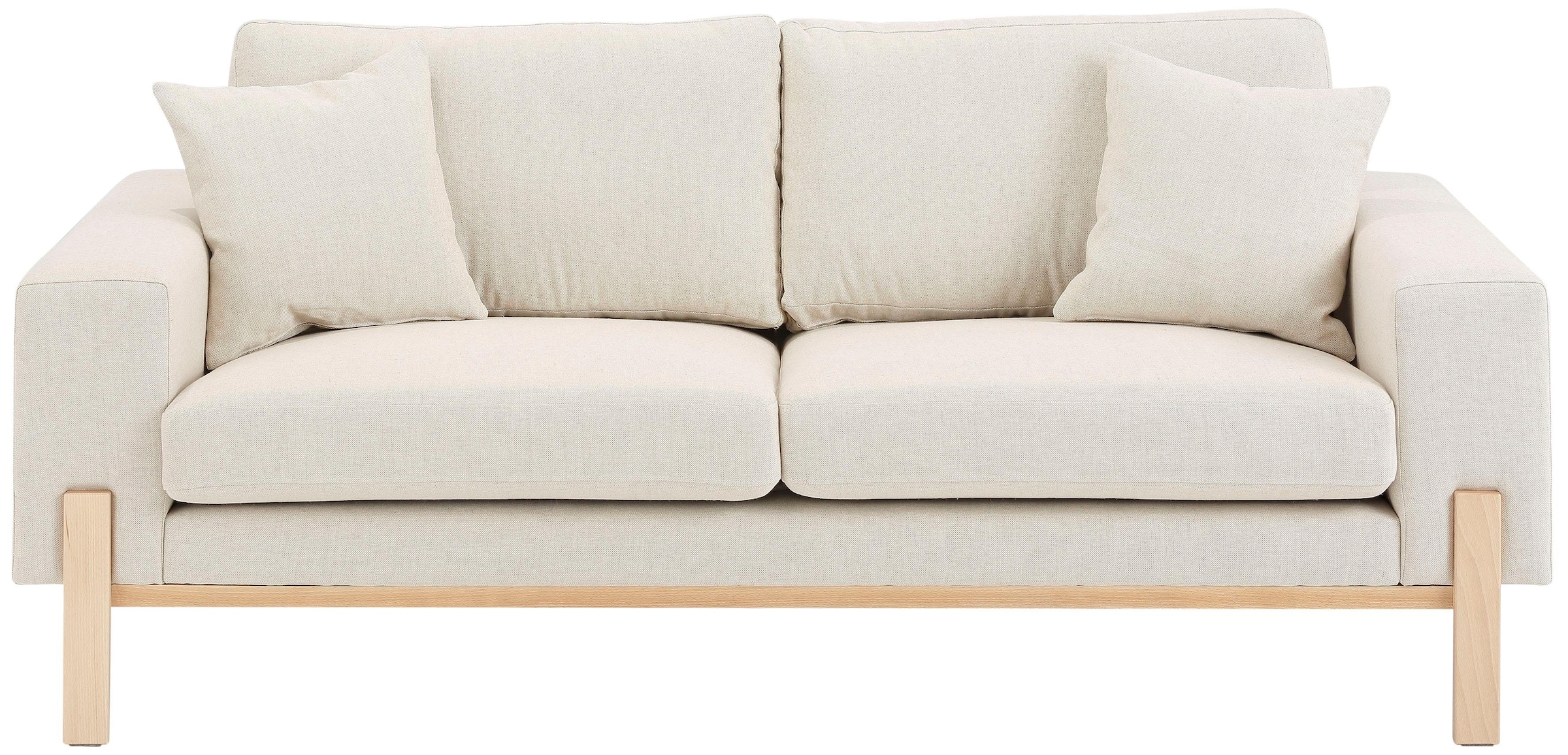 2-Sitzer »Hanne«, Verschiedene Bezugsqualitäten: Baumwolle, recyceltes Polyester