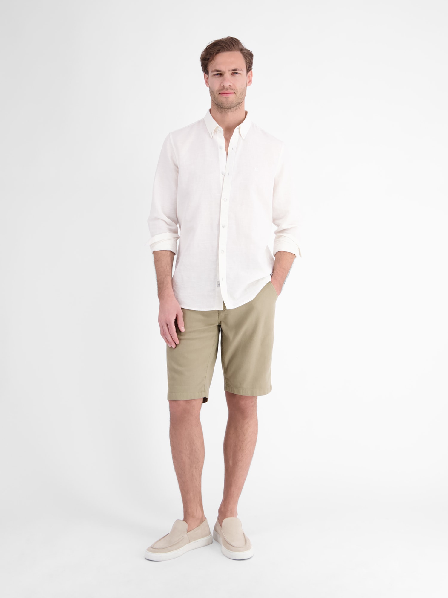 LERROS Shorts »Bequeme Shorts aus griffiger Baumwolle mit Stretchanteil«
