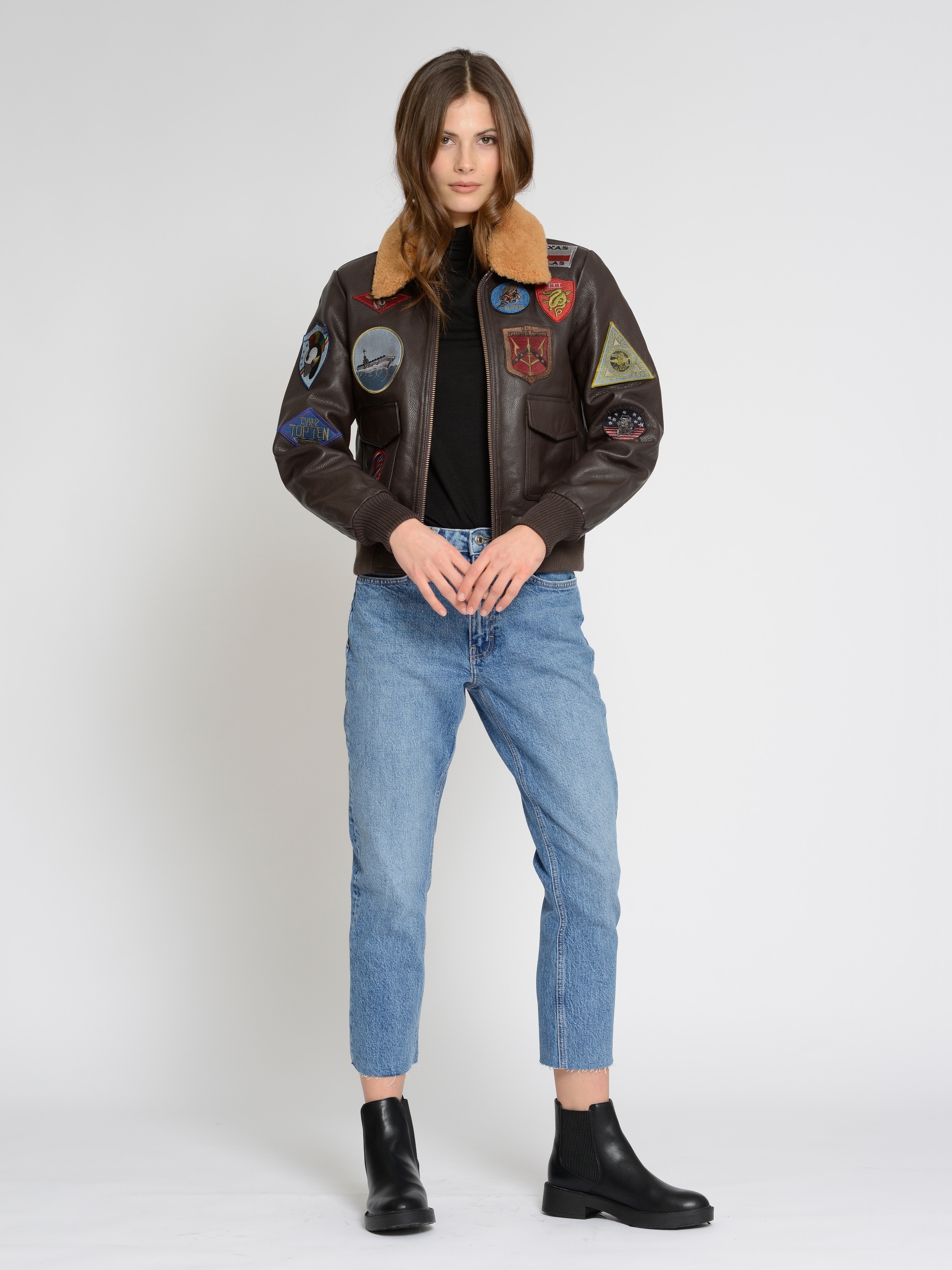 TOP GUN Lederjacke »Lederblouson TG20212520«