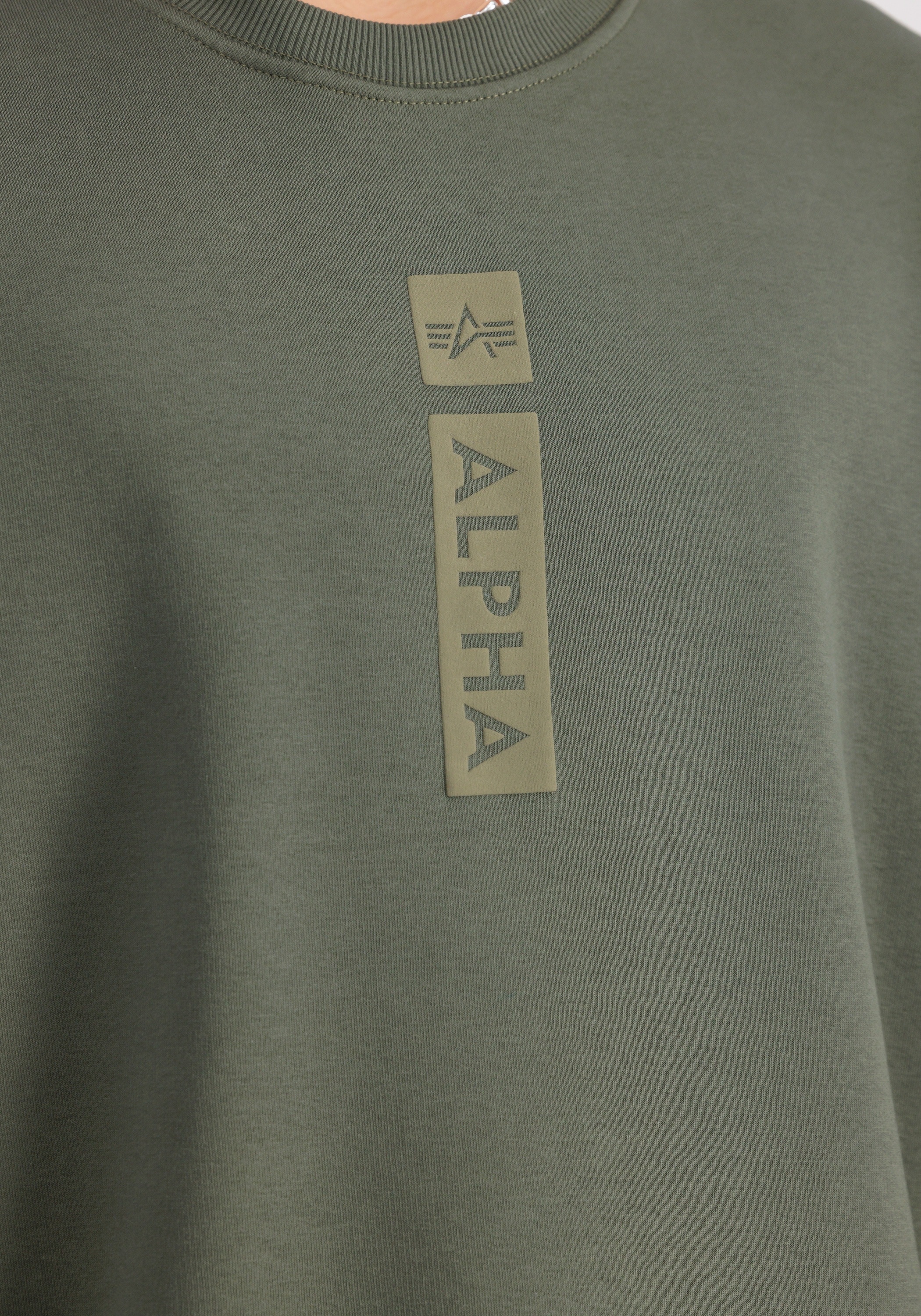 Alpha Industries Sweater »Alpha Industries Men - Sweatshirts Alpha Refl. Print Sweater«