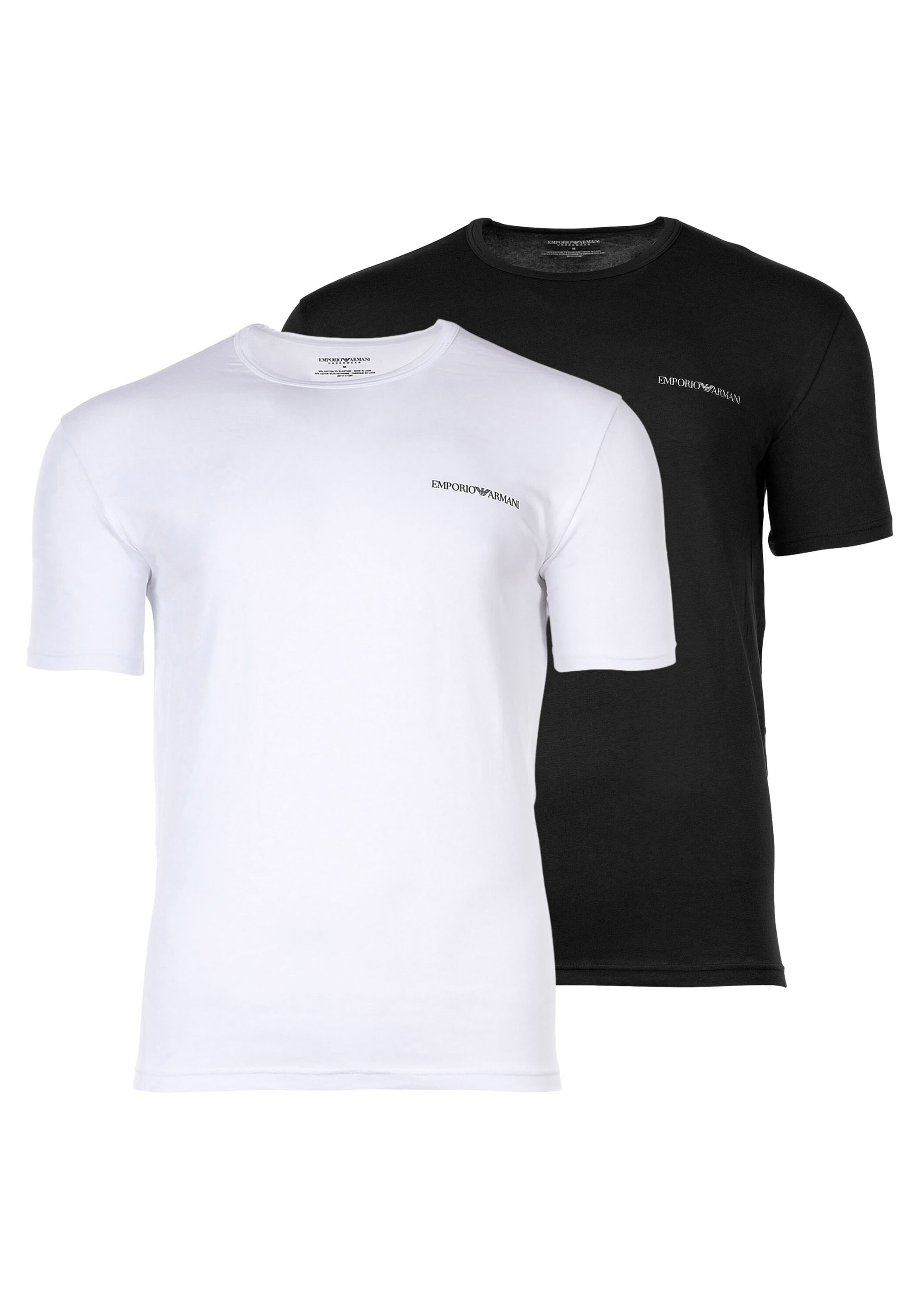 Emporio Armani T-Shirt »T-Shirt CORE LOGOBAND 2er Pack« 2