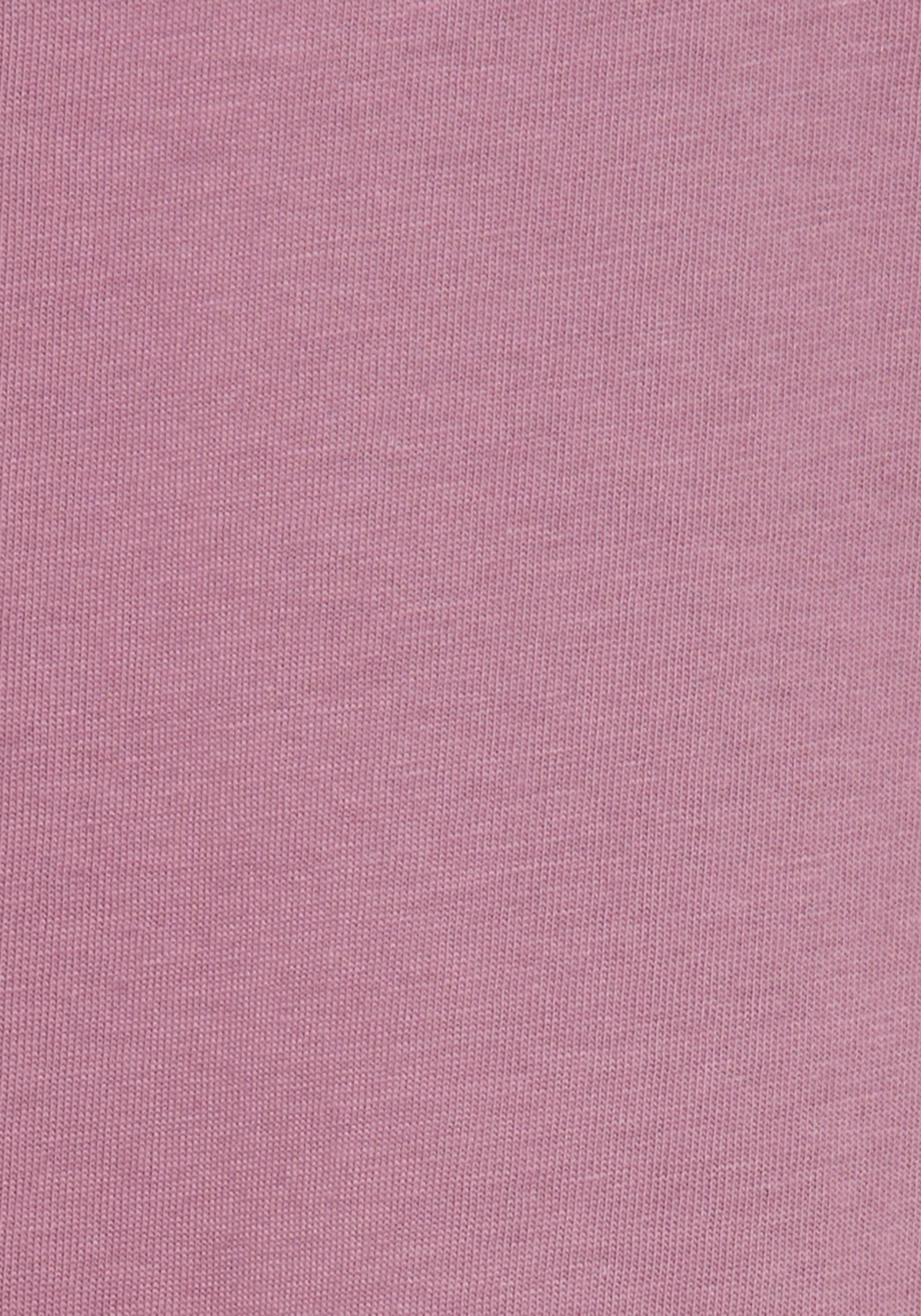 Vivance Dreams Bigshirt, (Set, 2 Stück), mit zart skizziertem Frontdruck