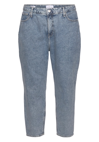 Calvin Klein Jeans Plus Mom-Jeans »MOM JEAN PLUS«, in Moon-washed Optik mit Calvin... kaufen