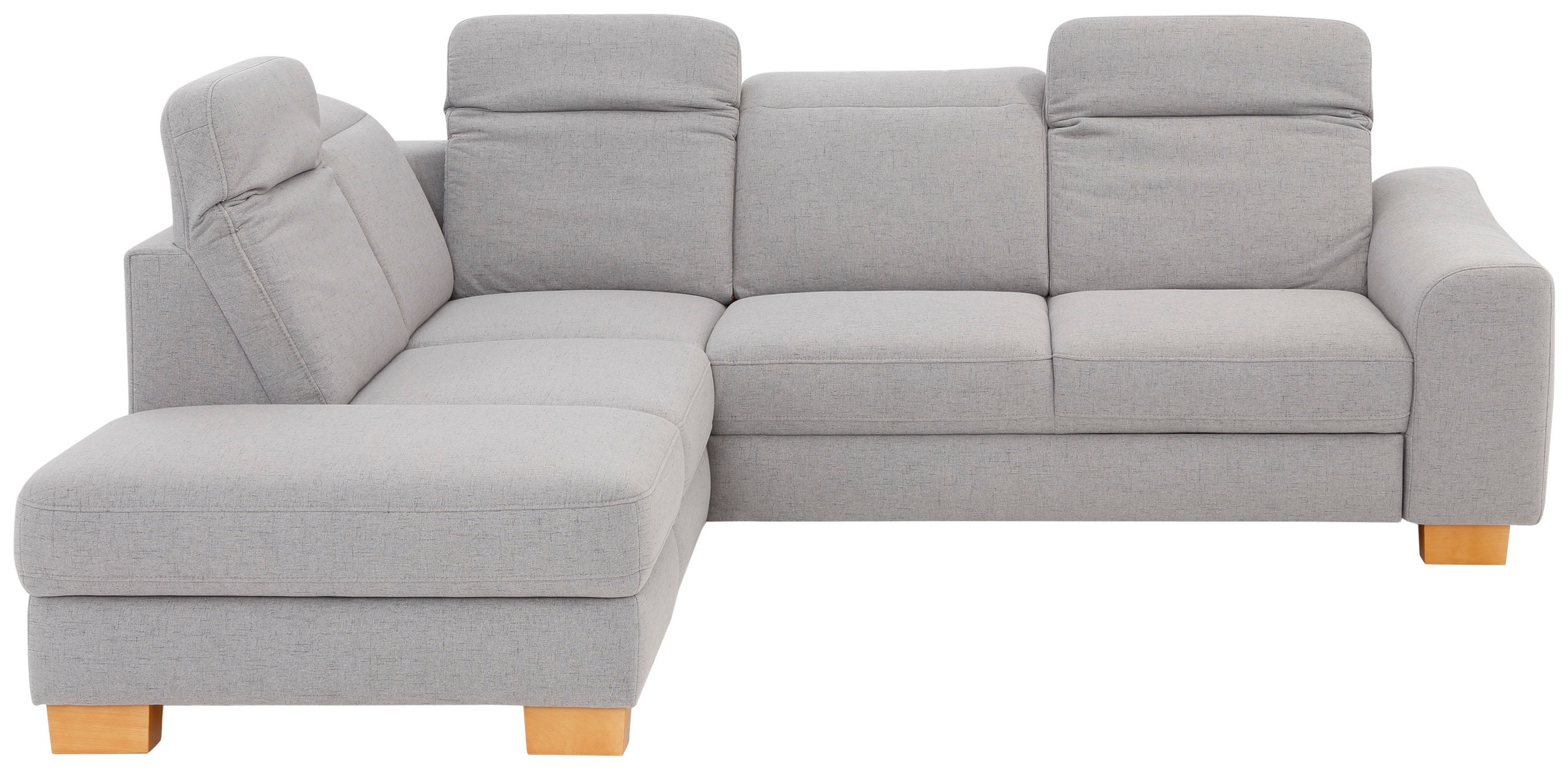 Home affaire Ecksofa »Dundee L-Form« wahlweise mit Kopfteilverstellung und zusätzlich mit Bettfunktion