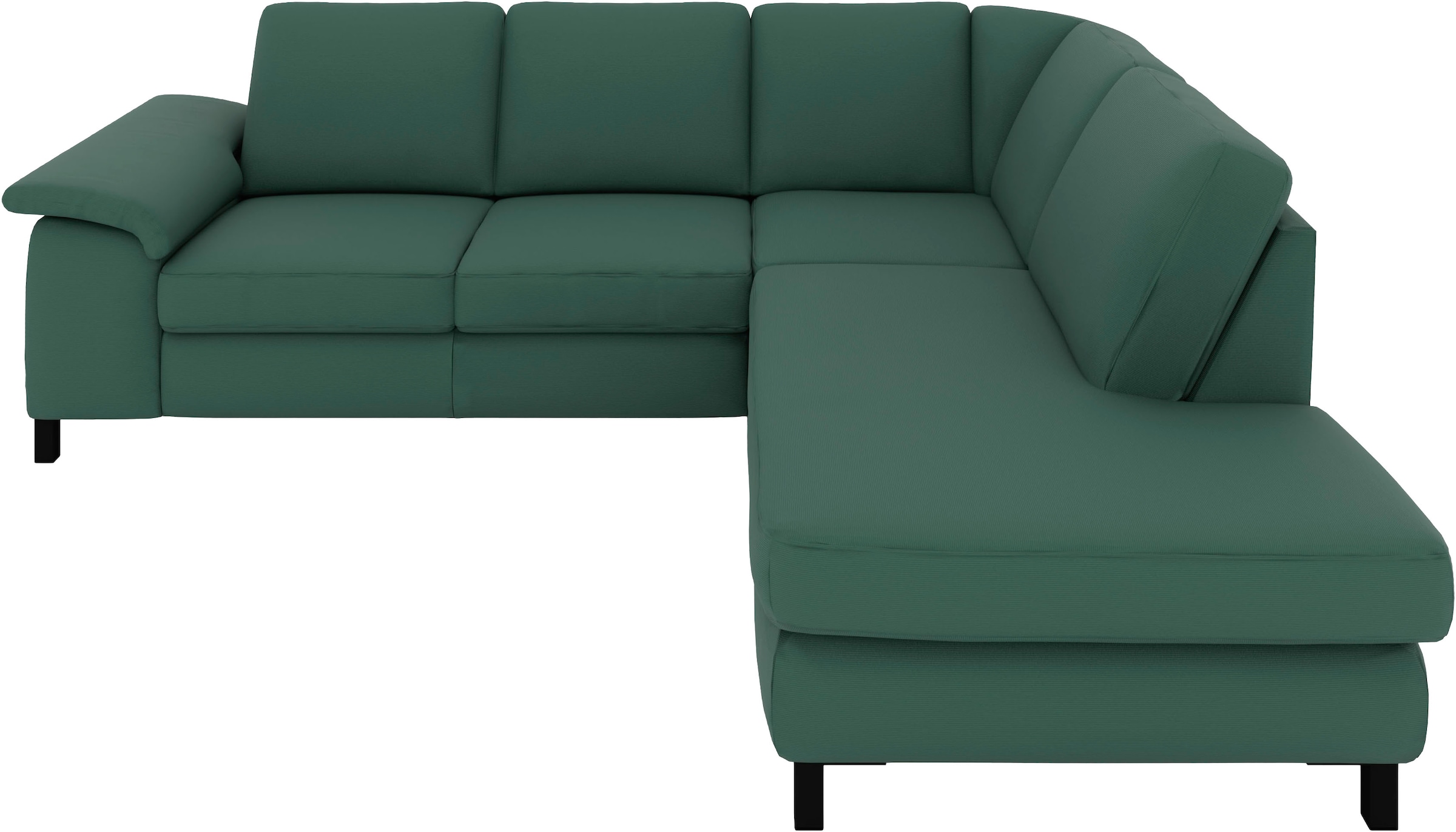 Musterring Ecksofa »MR365« Mit gerundeter 29 cm Armlehne, wahlweise in 3 Materialien,247 x 219 cm