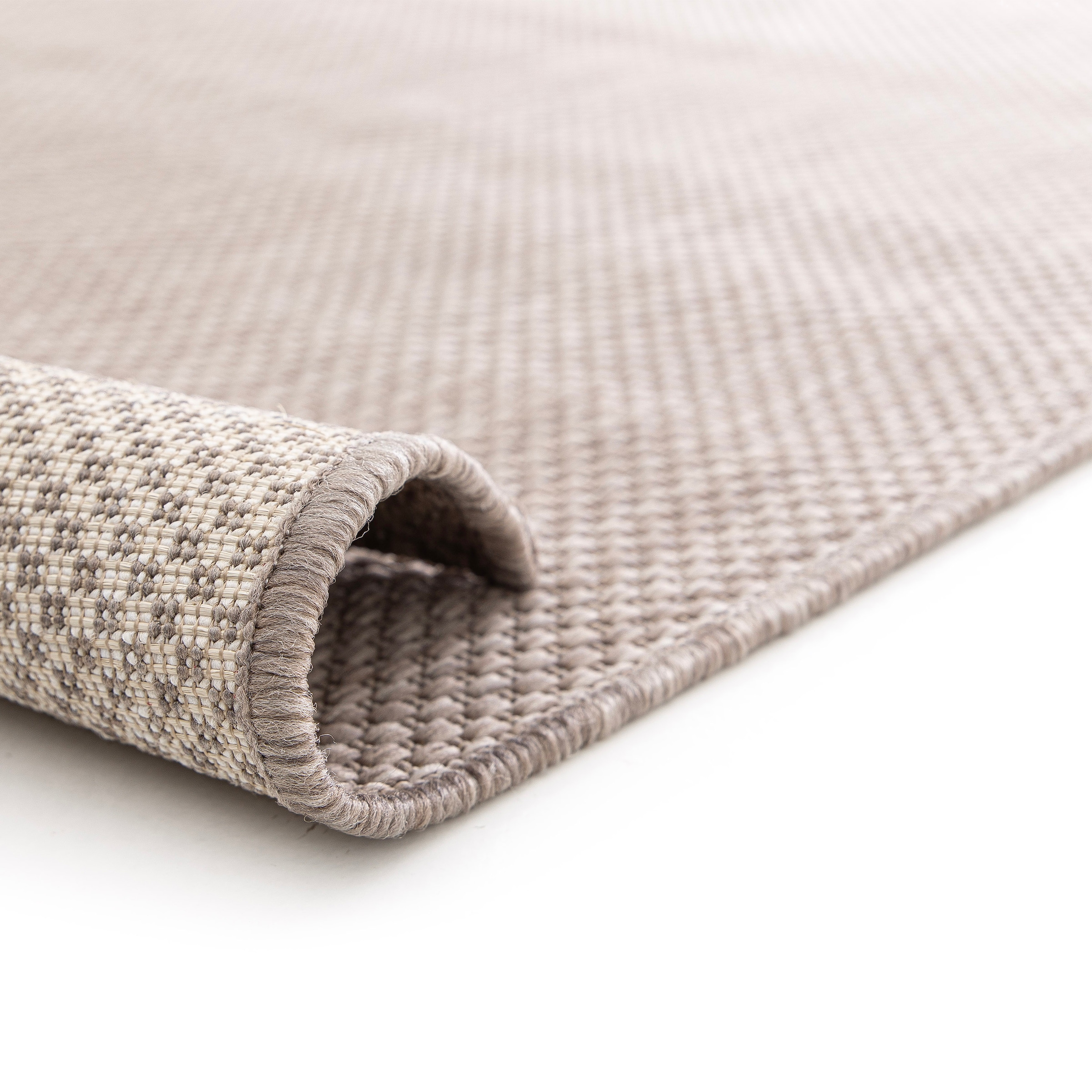 my home Teppich »Florida, Made in Belgium« rechteckig 7 mm Höhe Outdoor, Sisal-Optik, für Balkon & Terrasse, Wetterfest & UV-beständig