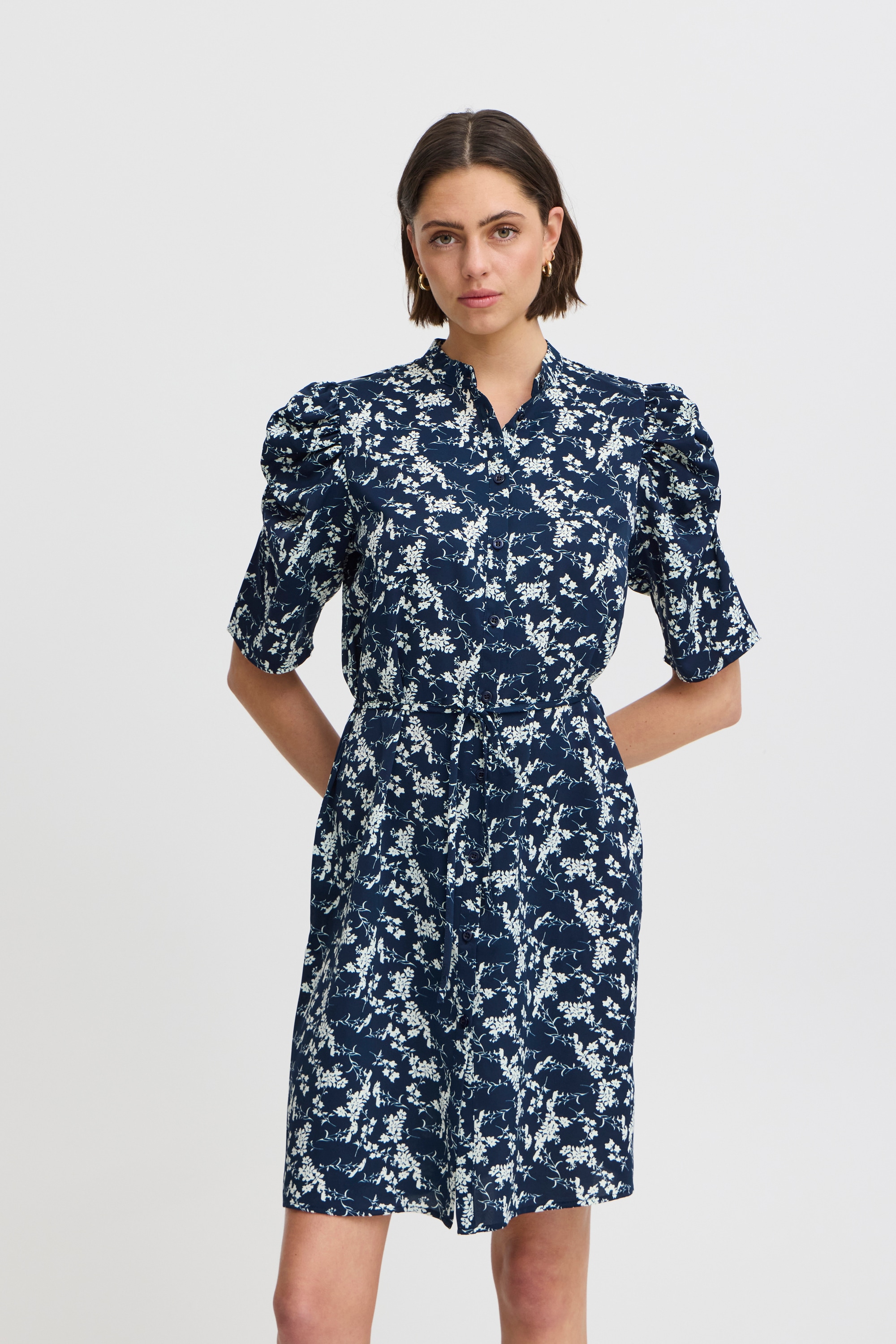 Ichi Midikleid »Kleid IXNINA«