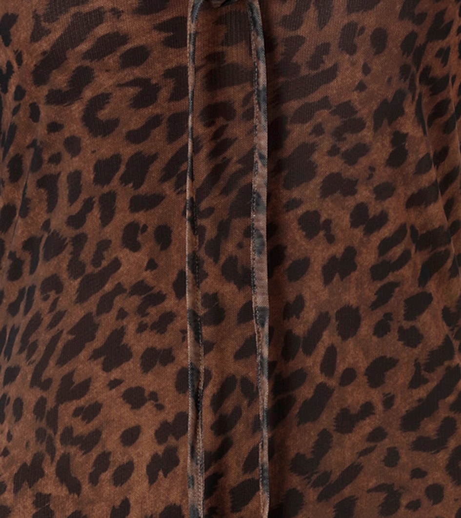Aniston SELECTED Midikleid In Mesh-Qualiät und im angesagten Animal-Print - NEUE KOLLEKTION