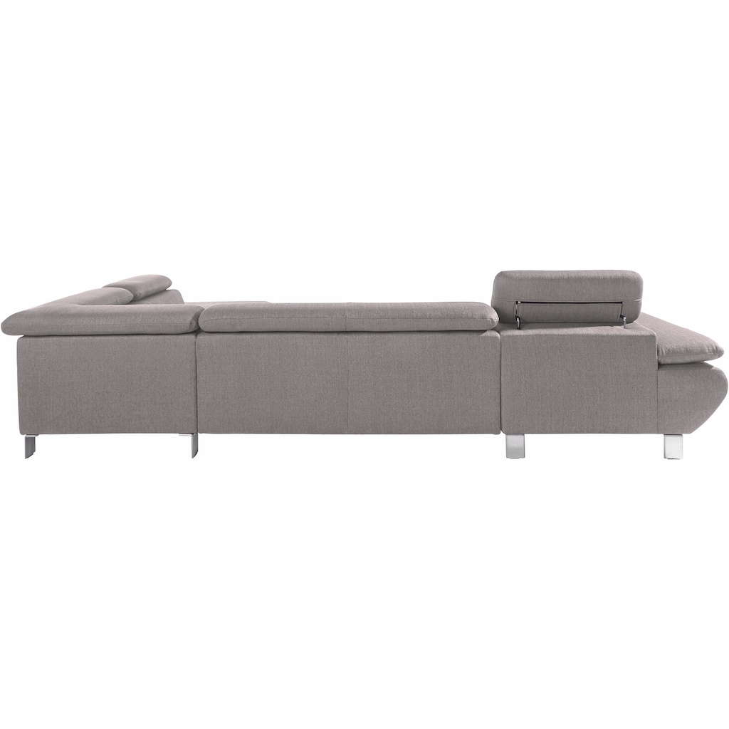 exxpo - sofa fashion Wohnlandschaft »Vinci, U-Form«
