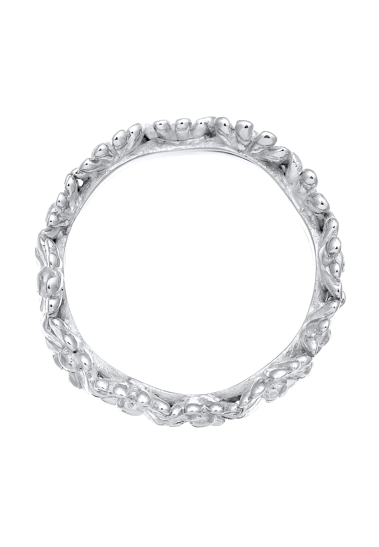 Elli Silberring »Ring Bandring Blüte Blume Flower Hippie 925 Silber«