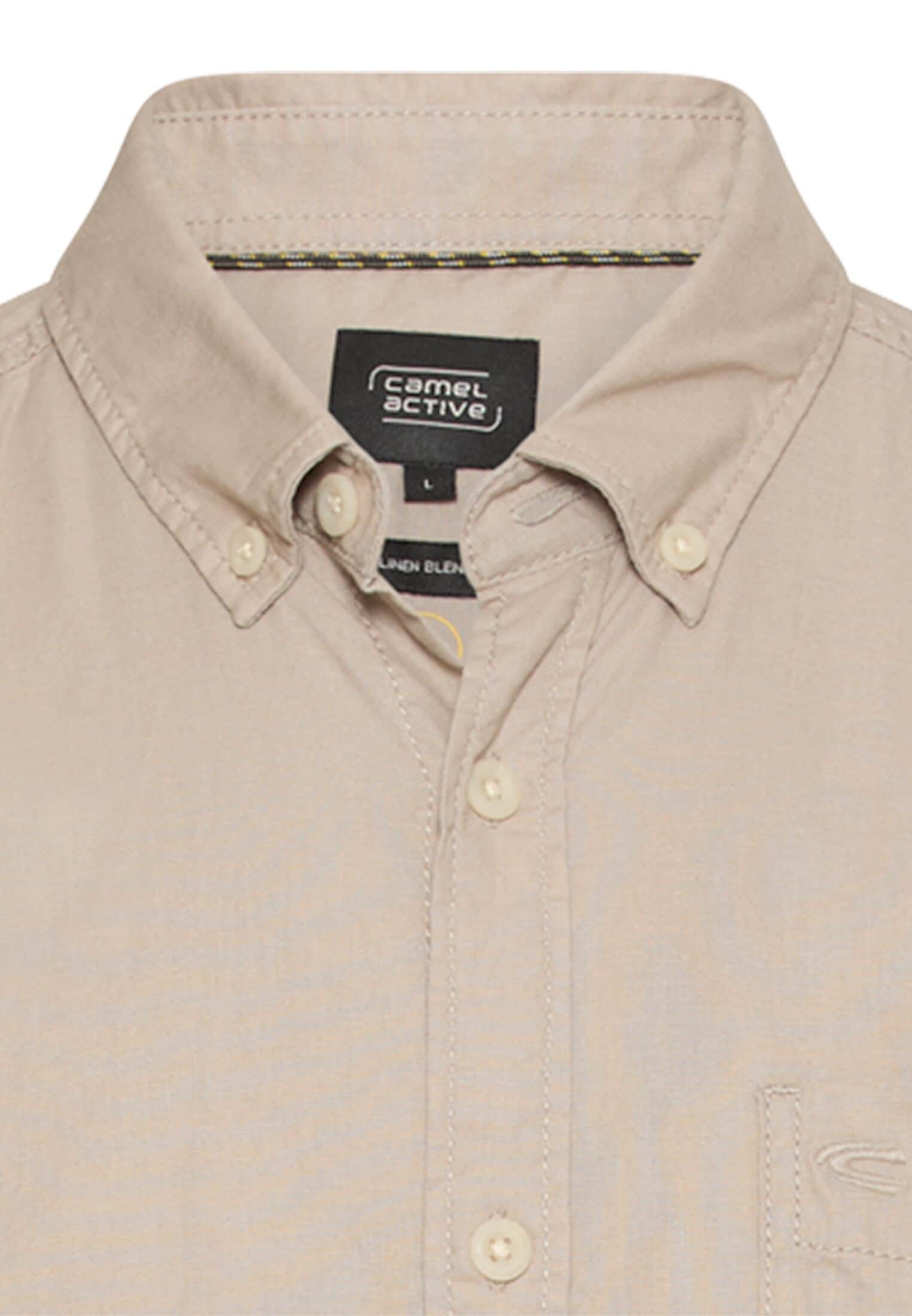 camel active Kurzarmhemd mit Brust Tasche