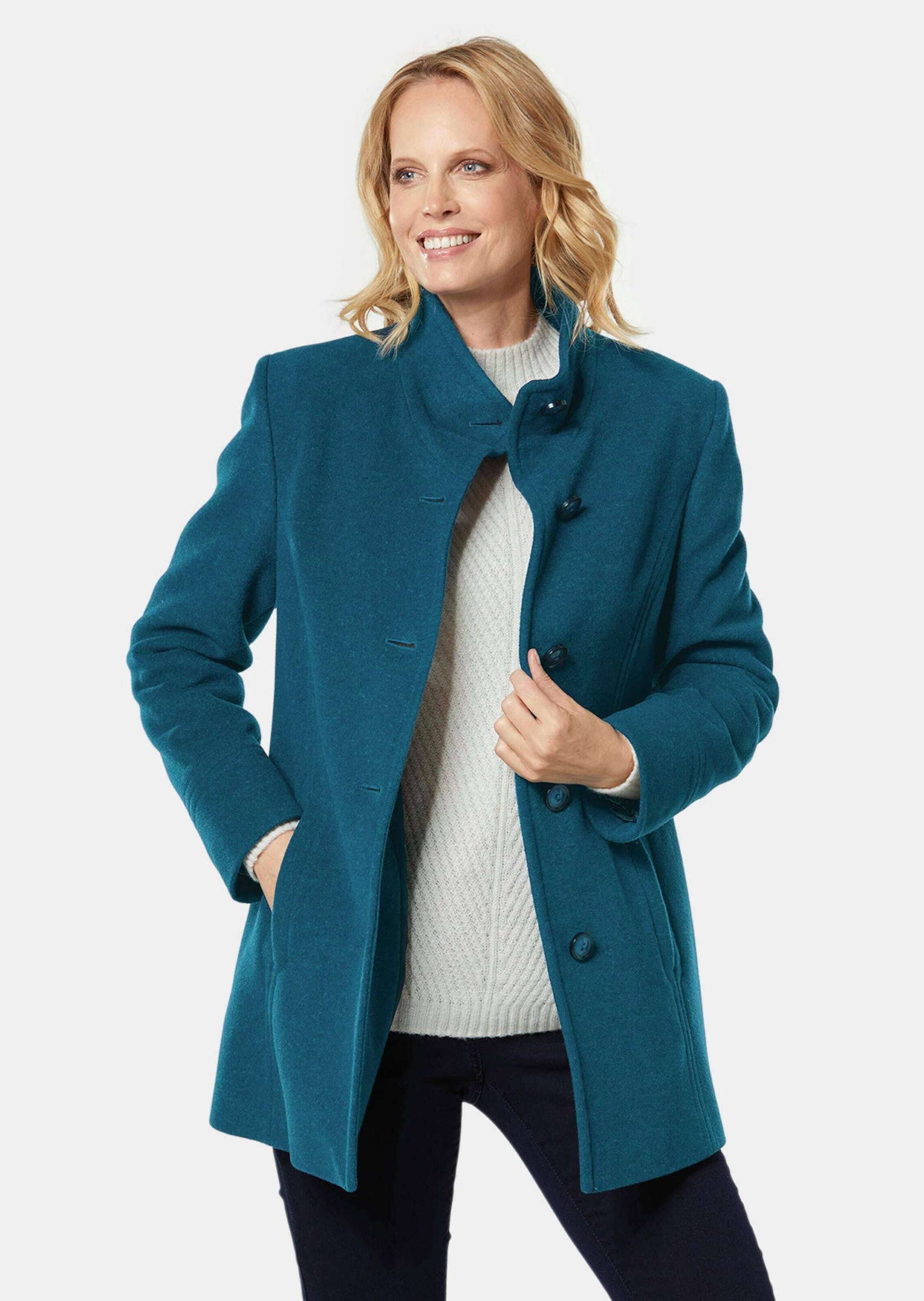 GOLDNER Wolljacke »Unentbehrliche Wolljacke mit feinen Details«