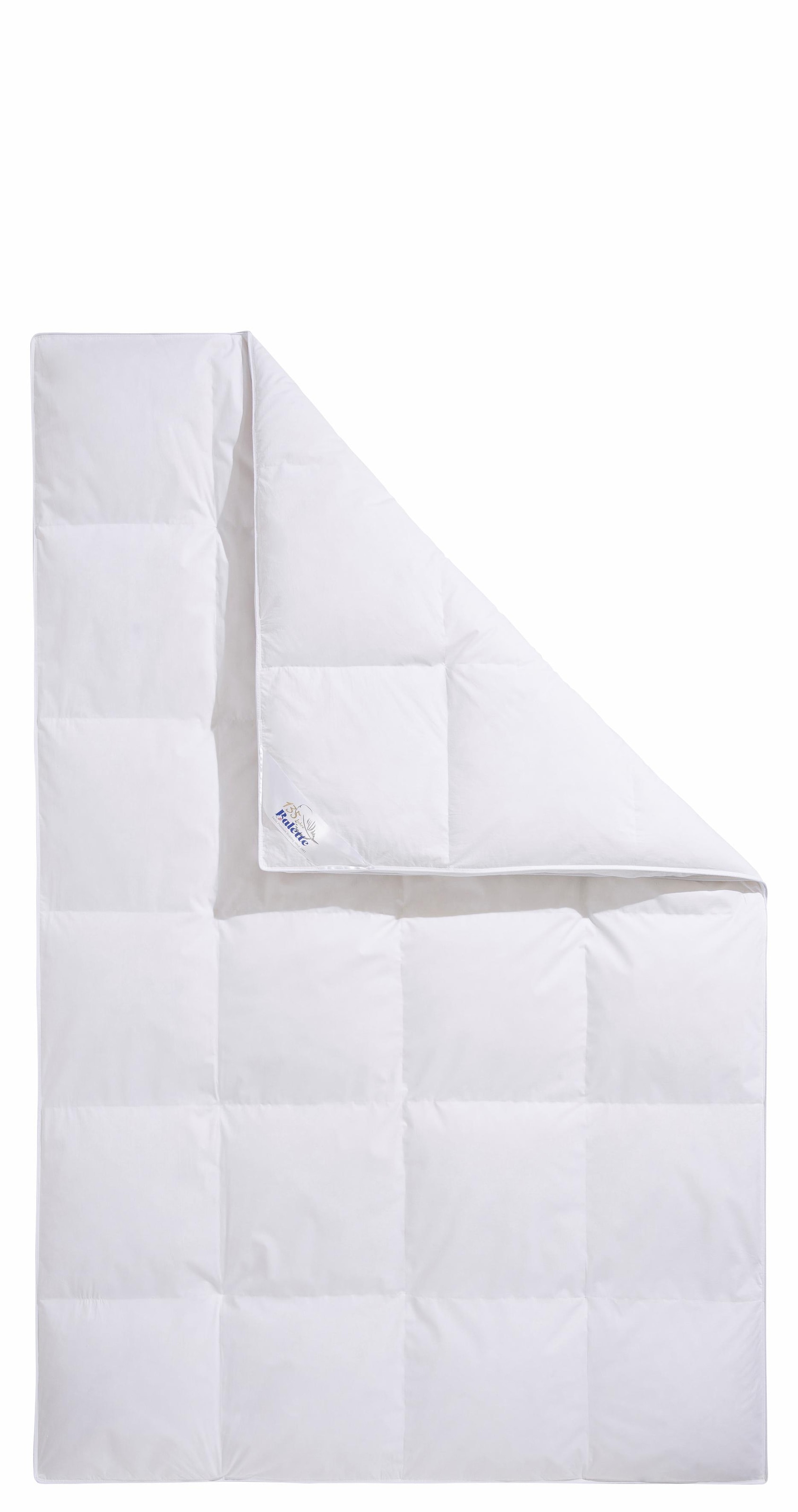 Balette Daunenbettdecke + Kopfkissen »Lilly«, (Spar-Set), In 4 Wärmeklassen, in Größe 135x200 & 155x220 cm erhältlich.