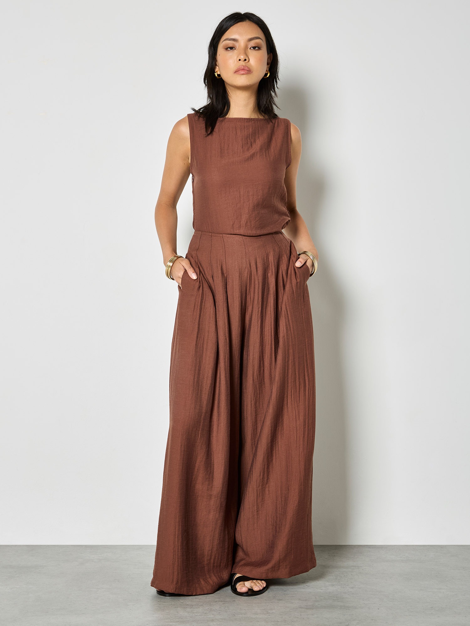 Apricot Palazzohose »Hose«  mit Plissee