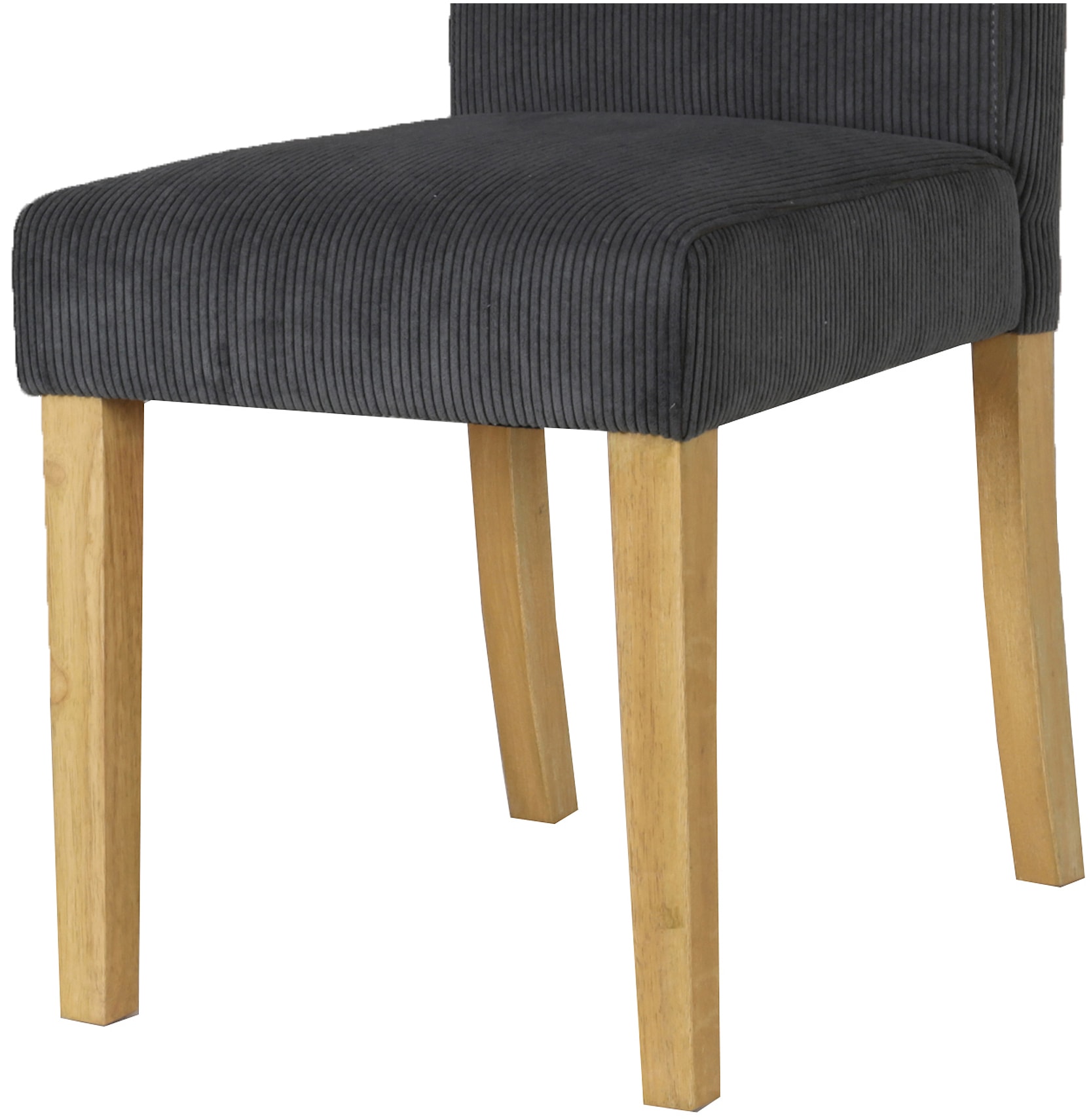 Home affaire Esszimmerstuhl »Winikon, TOPSELLER!«, (Set), 2 St., Cord, Massivholzgestell, moderner Cordbezug, bequem gepolstert