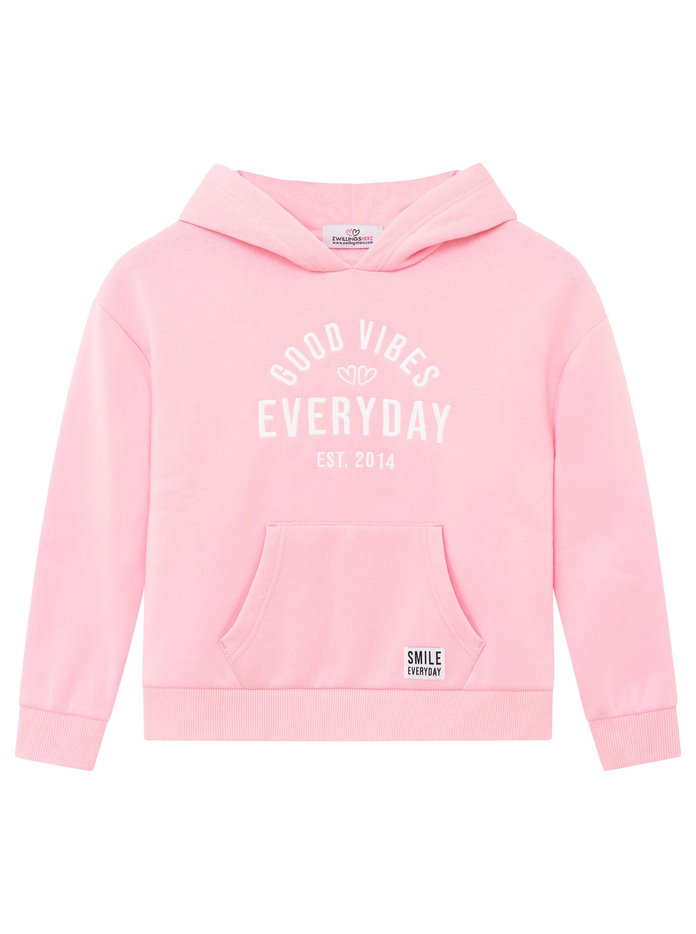 Zwillingsherz Hoodie »"Everyday"« Mini-Me,mit Stickerei und positiver Botschaft