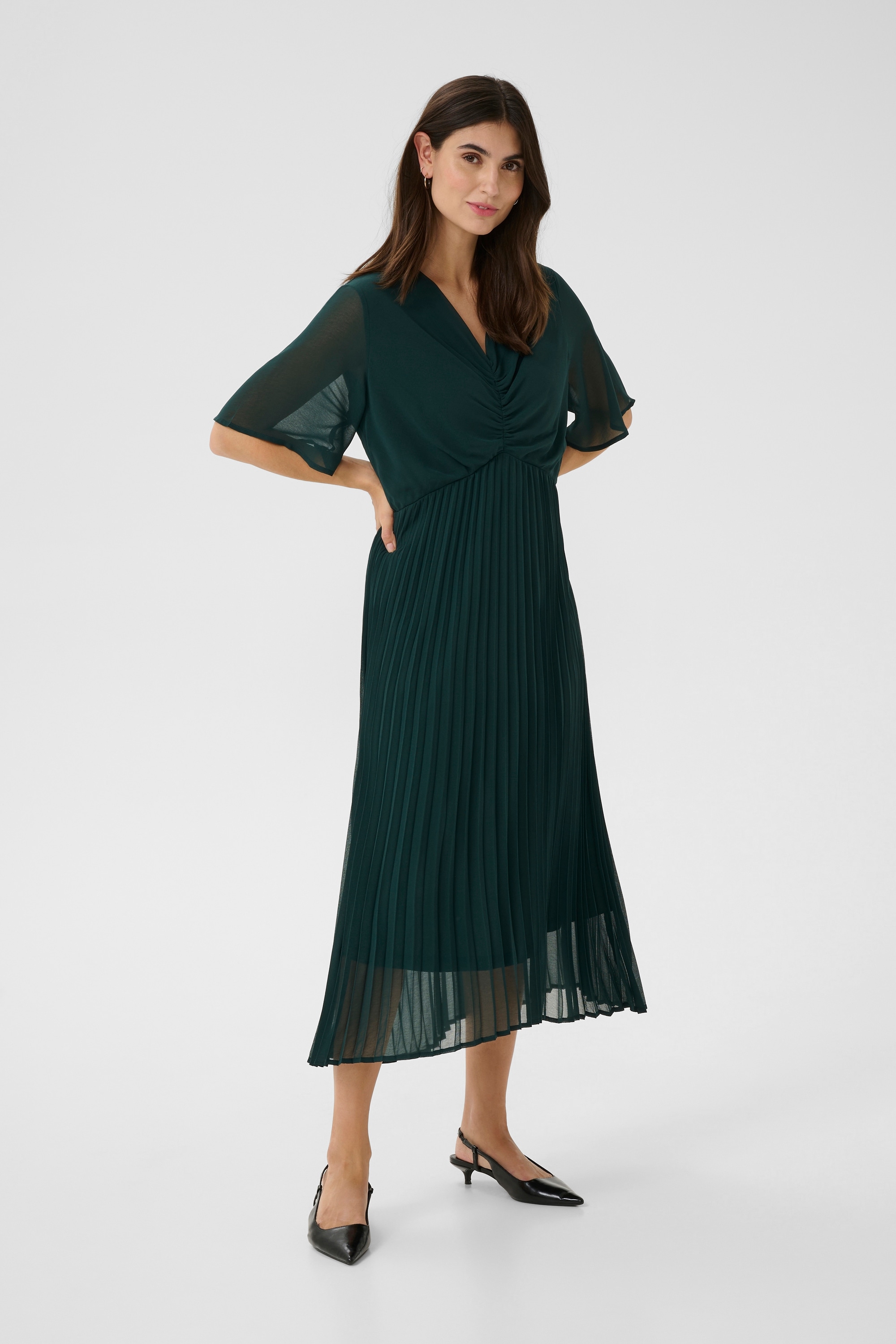 Culture Midikleid »Damen Kleid CUalvia«