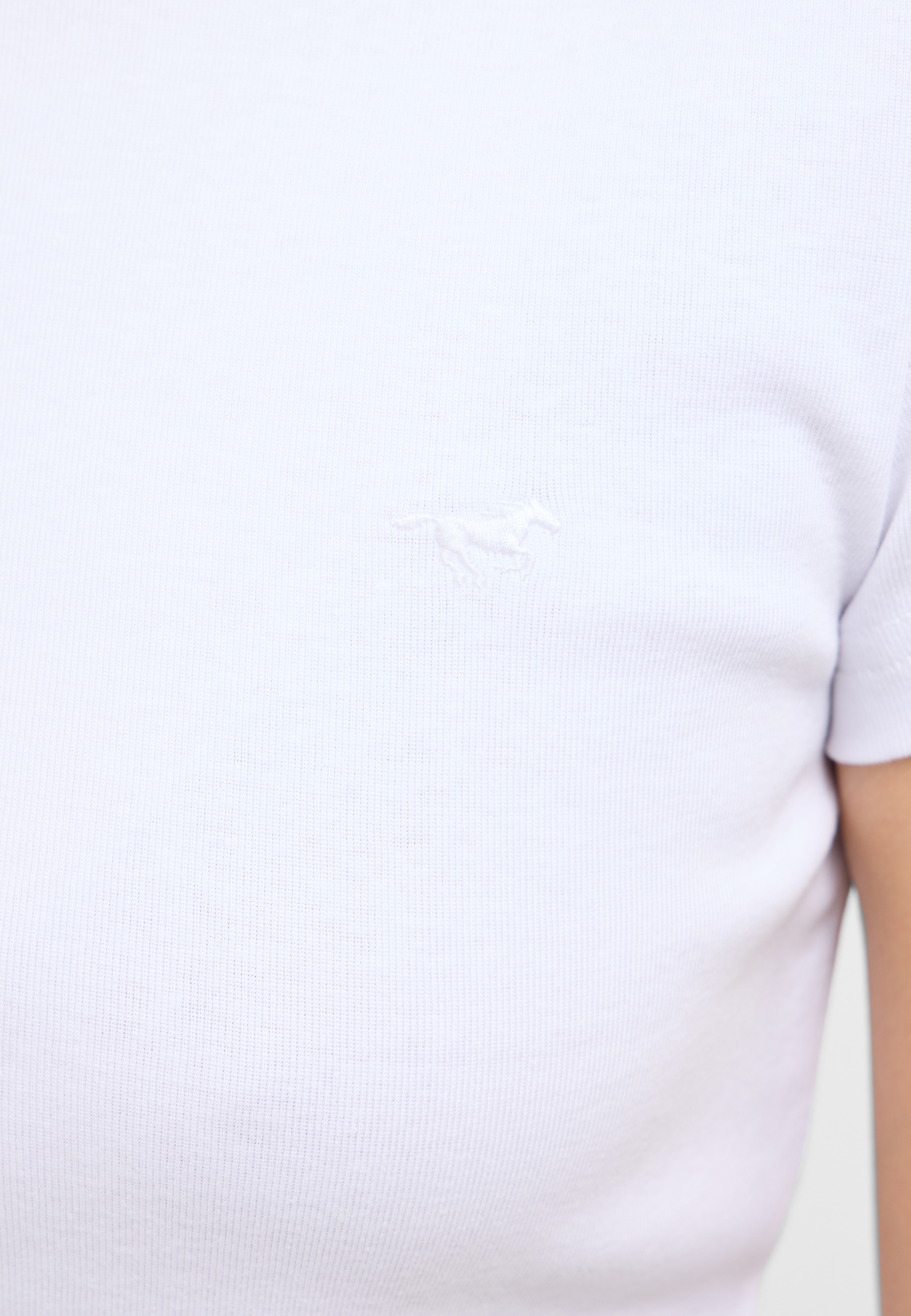 MUSTANG Kurzarmshirt »Damen Style Addison«