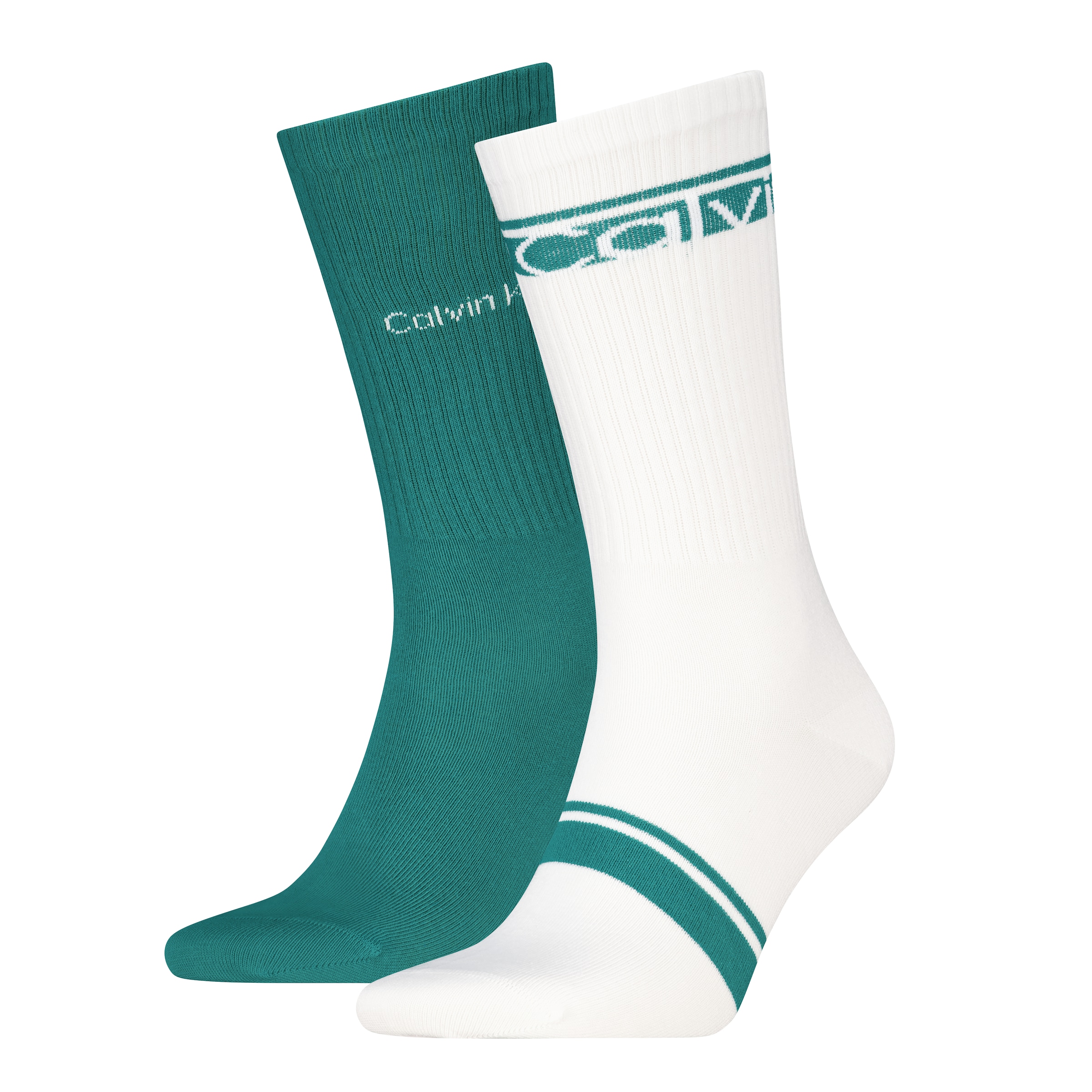 Calvin Klein Socken »CK MEN SOCK 2P LOGO STRIPE« 2 Paar, 