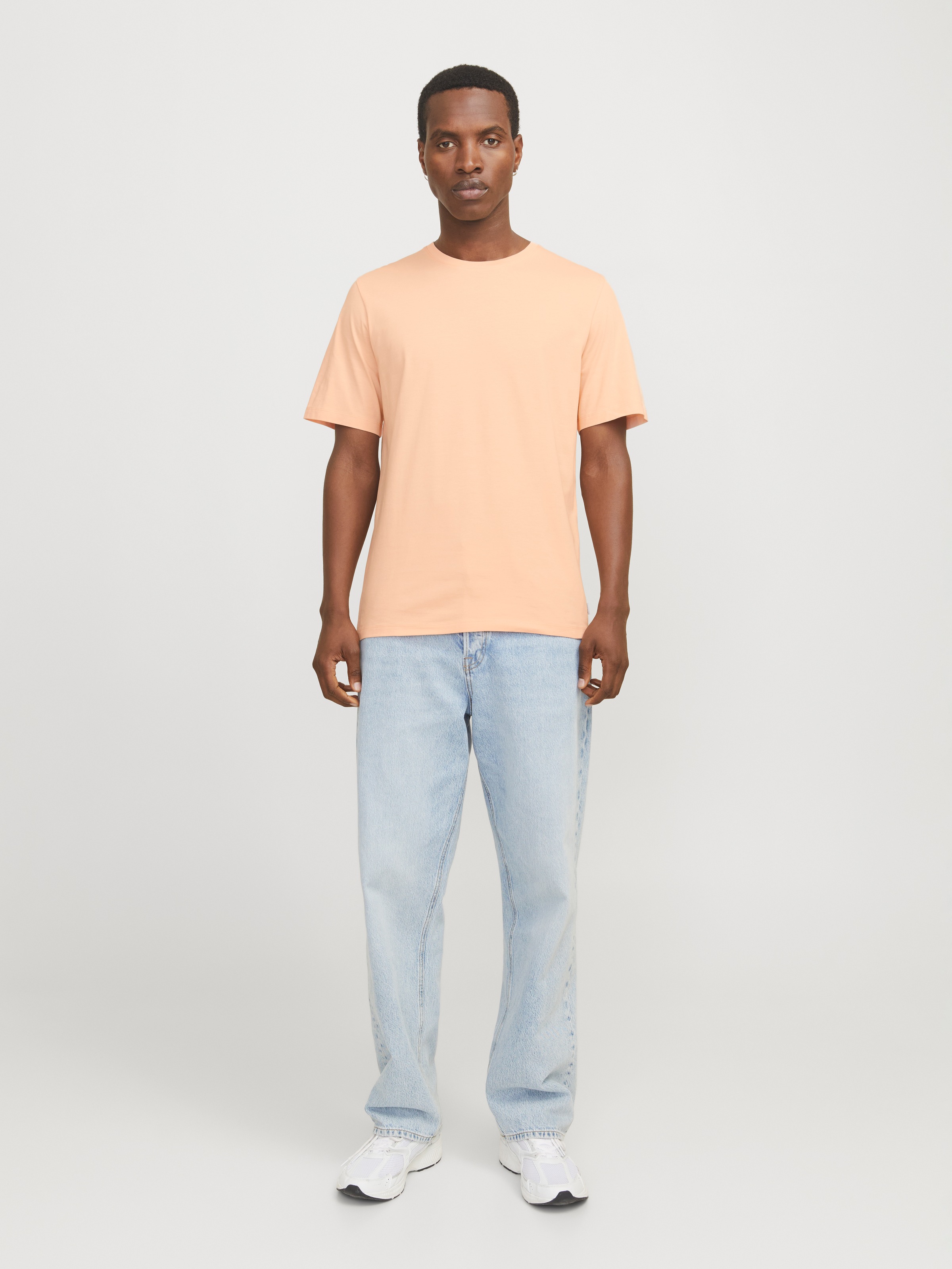 Jack & Jones Rundhalsshirt »JJEORGANIC BASIC TEE SS O-NECK NOOS«, mit Rundhalsausschnitt