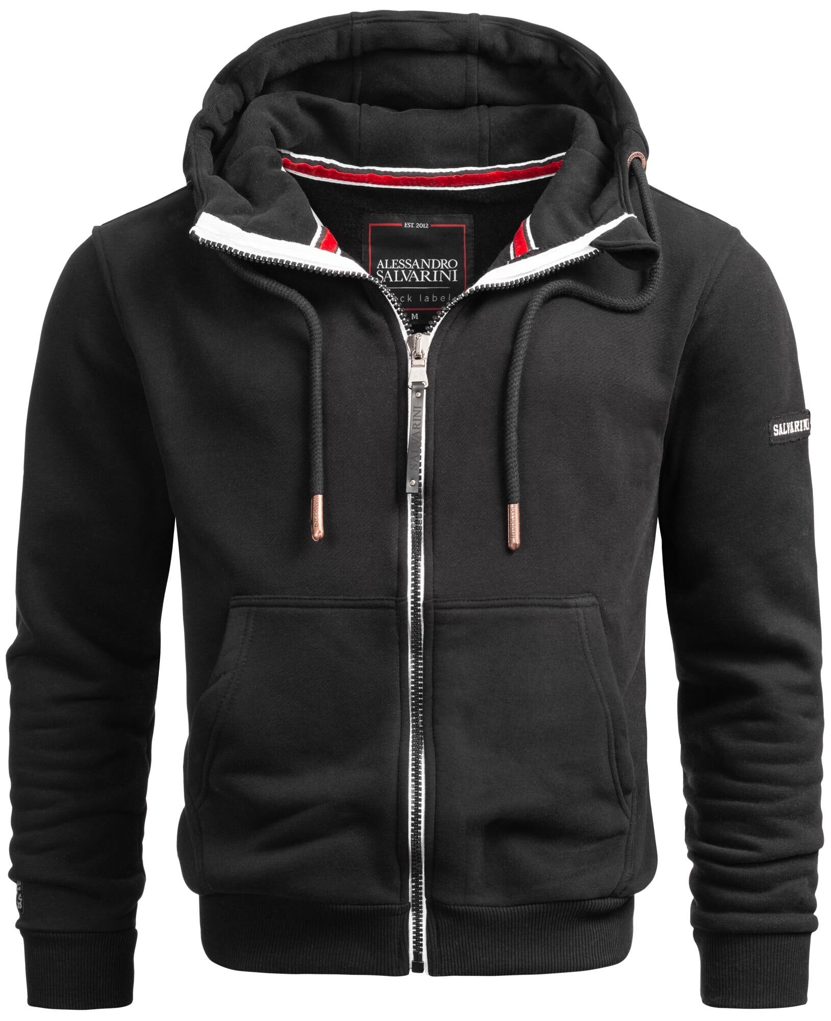 Alessandro Salvarini Sweatjacke »Alessandro Salvarini Herren Sweatjacke AS293«