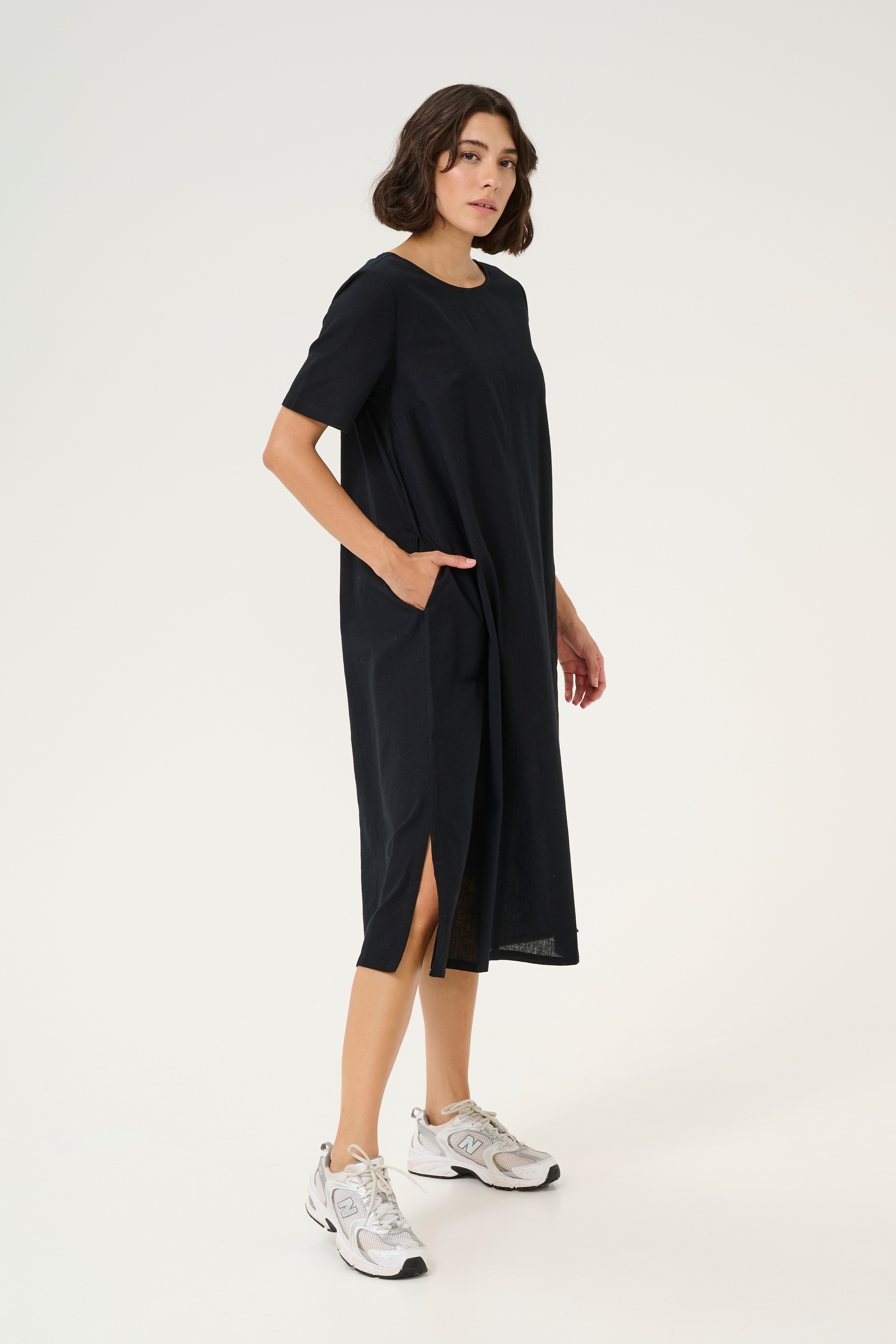 KAFFE Midikleid »Kleid KAbellis«
